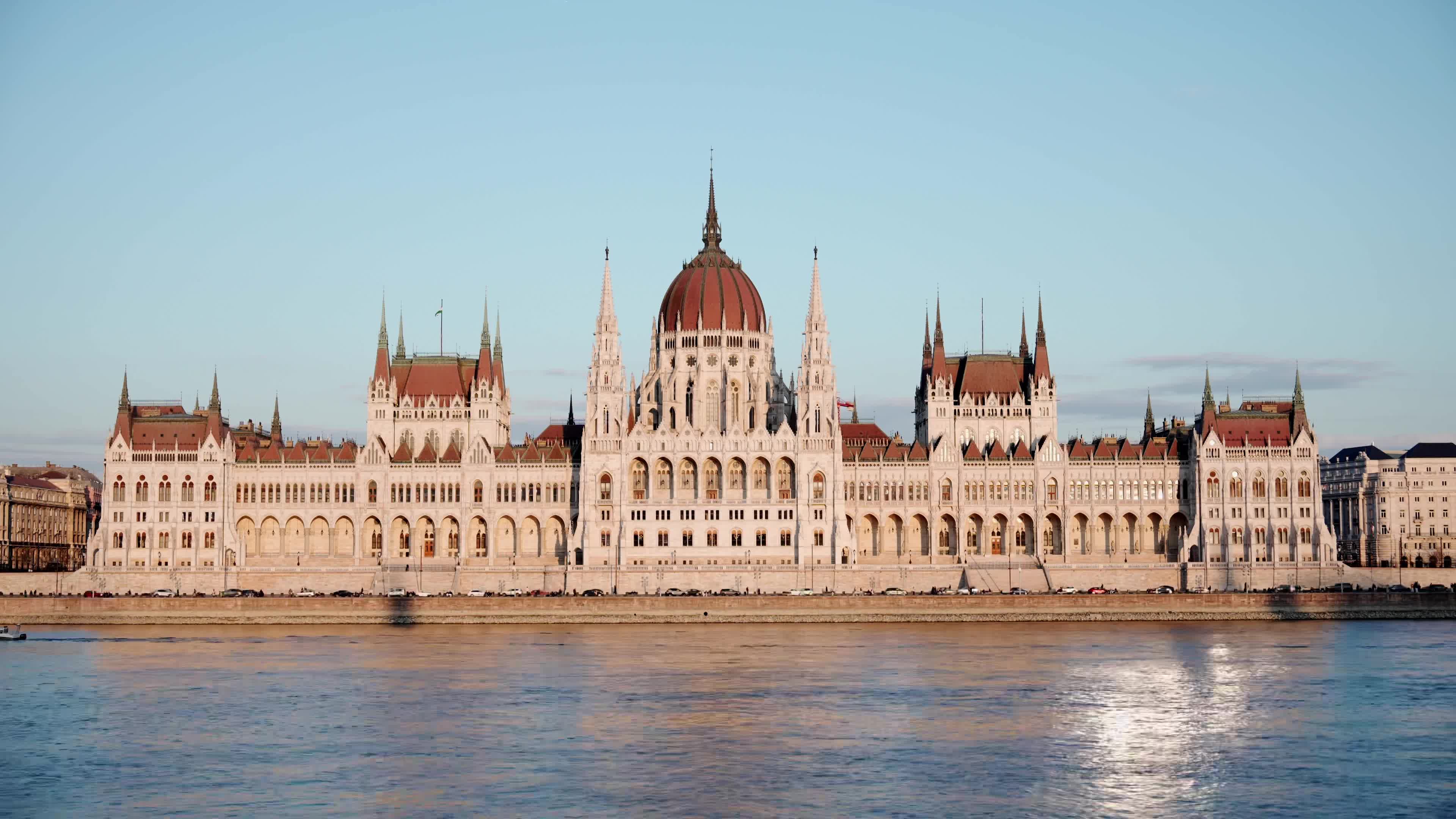 Timelapse views of Budapest ahead of general elections