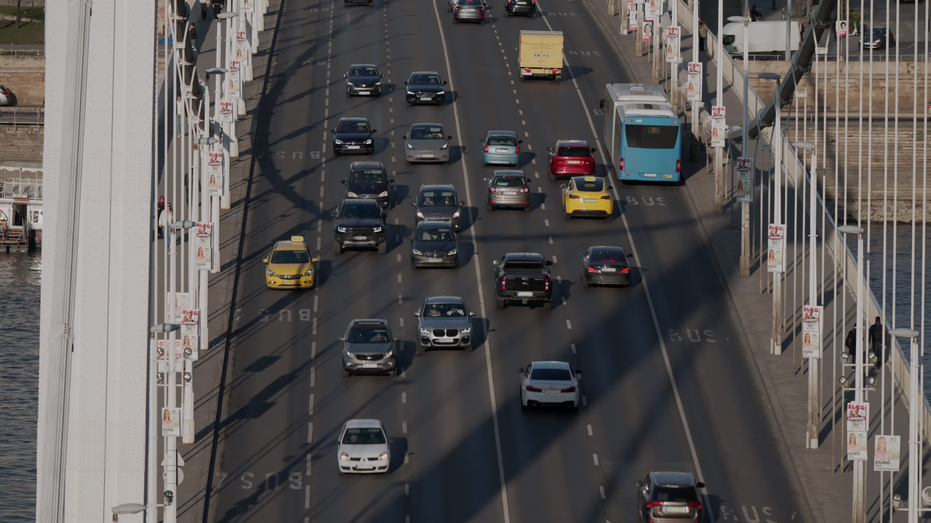 Timelapse views of Budapest ahead of general elections