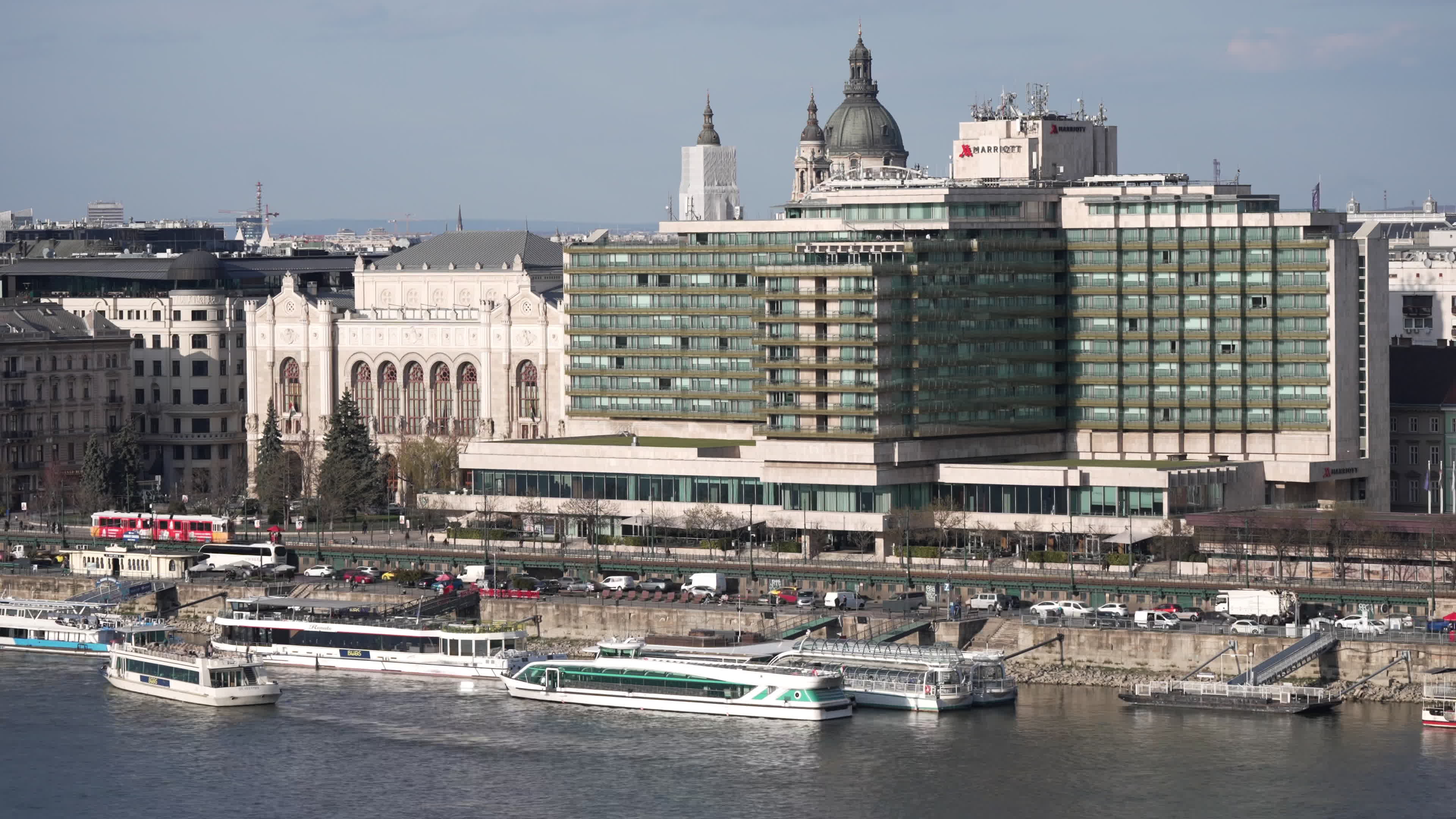 Timelapse views of Budapest ahead of general elections