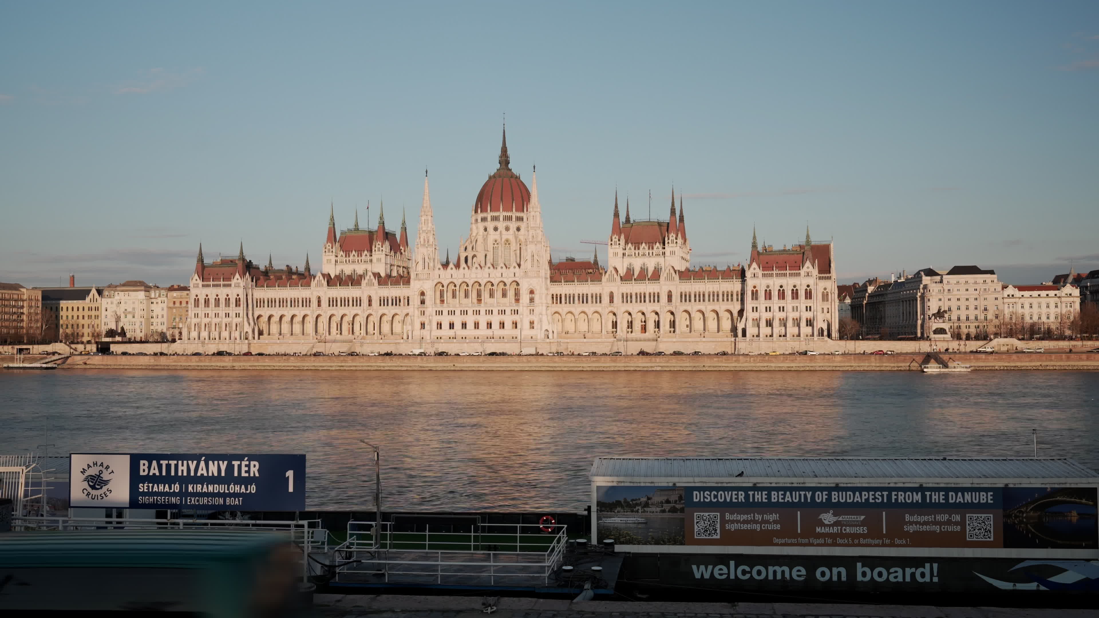 Timelapse views of Budapest ahead of general elections