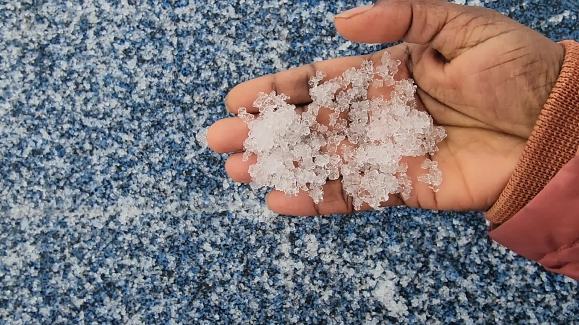 Freezing rain and ice pellets in Toronto