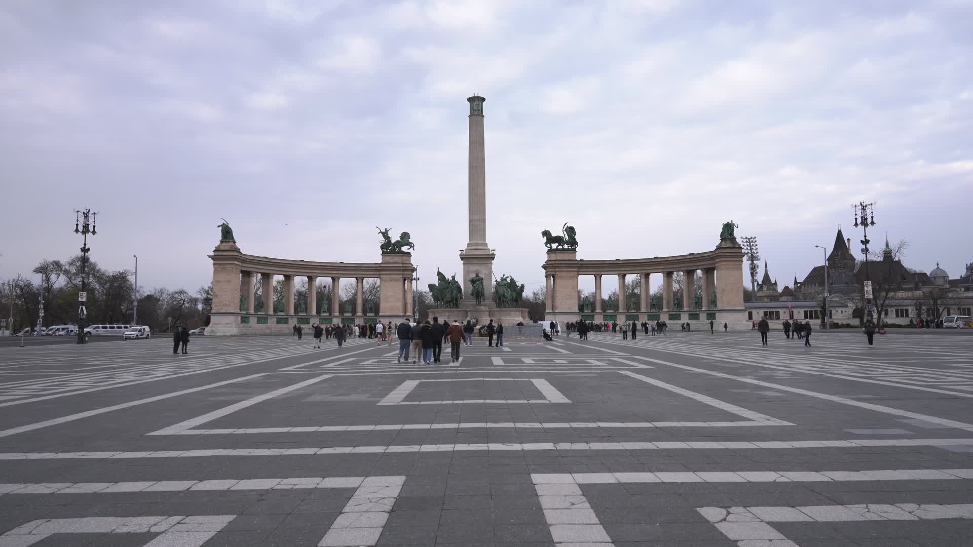 Timelapse views of Budapest ahead of general elections