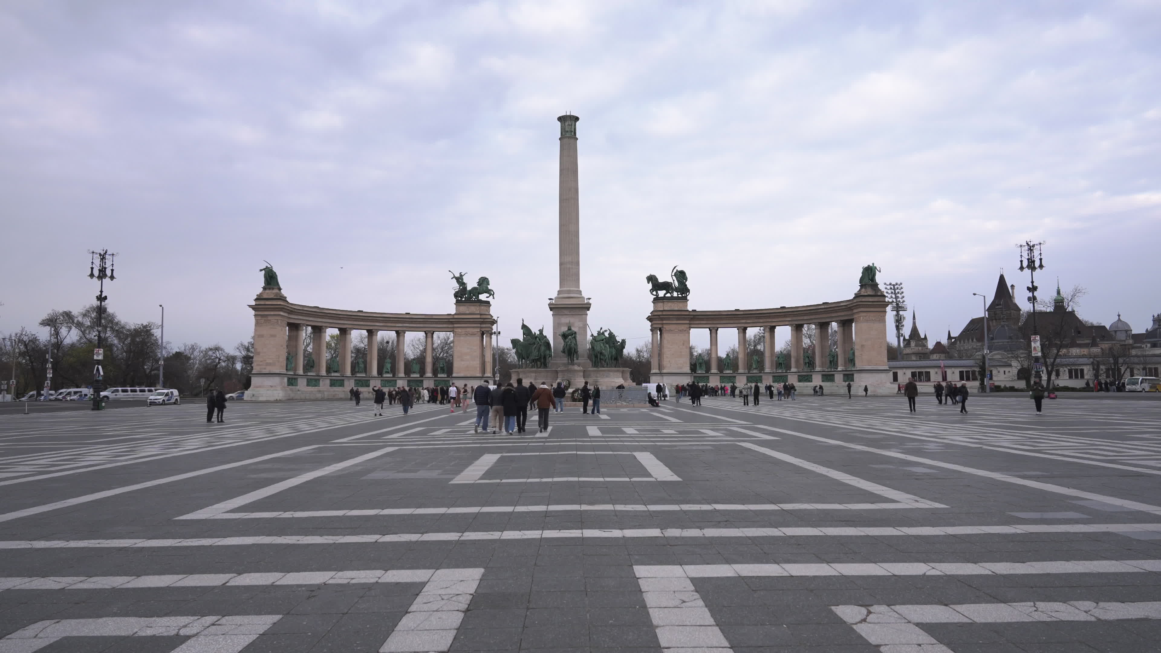 Timelapse views of Budapest ahead of general elections