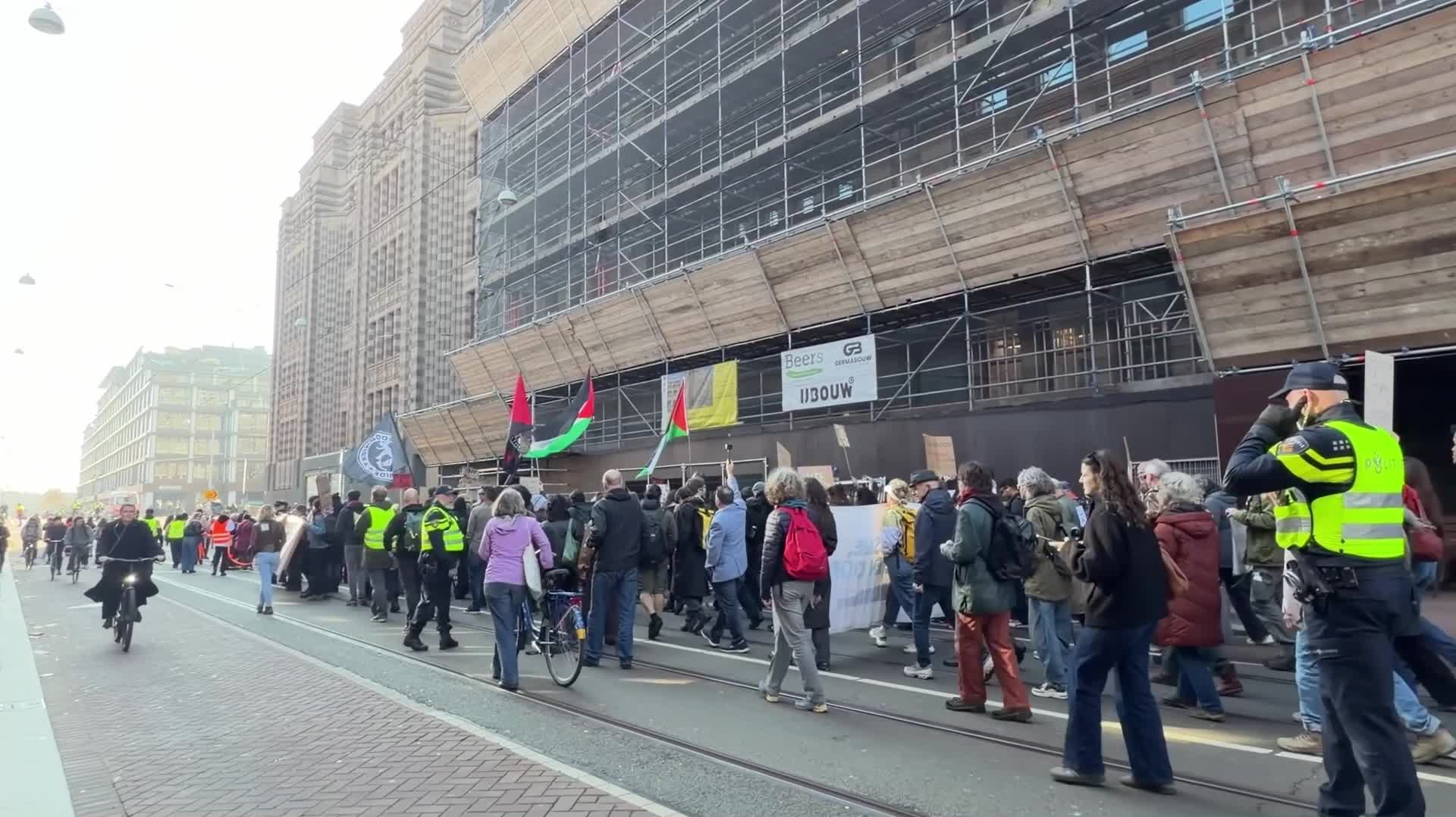 Large Demonstration in Amsterdam Marks International Day Against Racism and Islamophobia