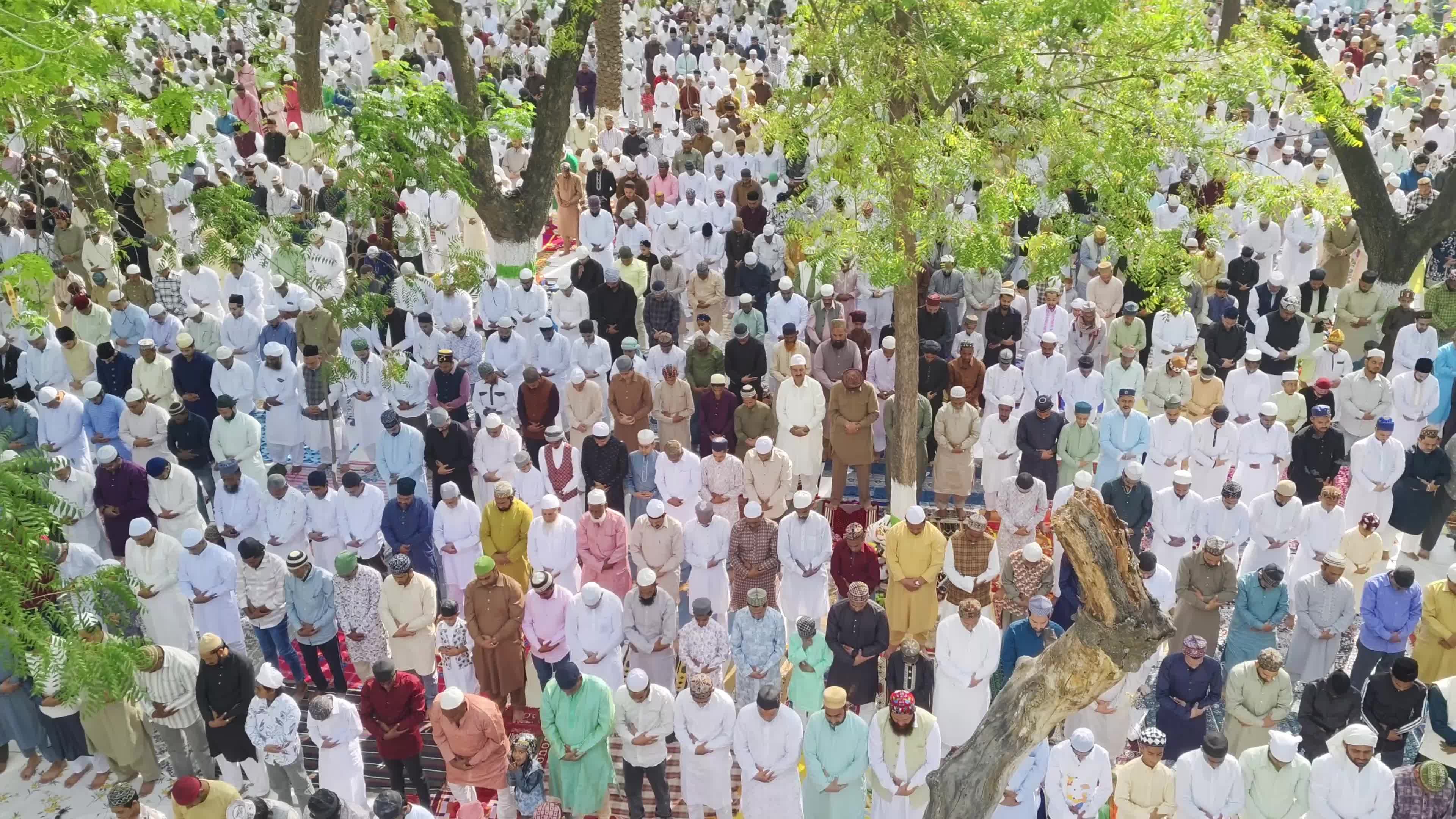 Eid al-Fitr prayers In India