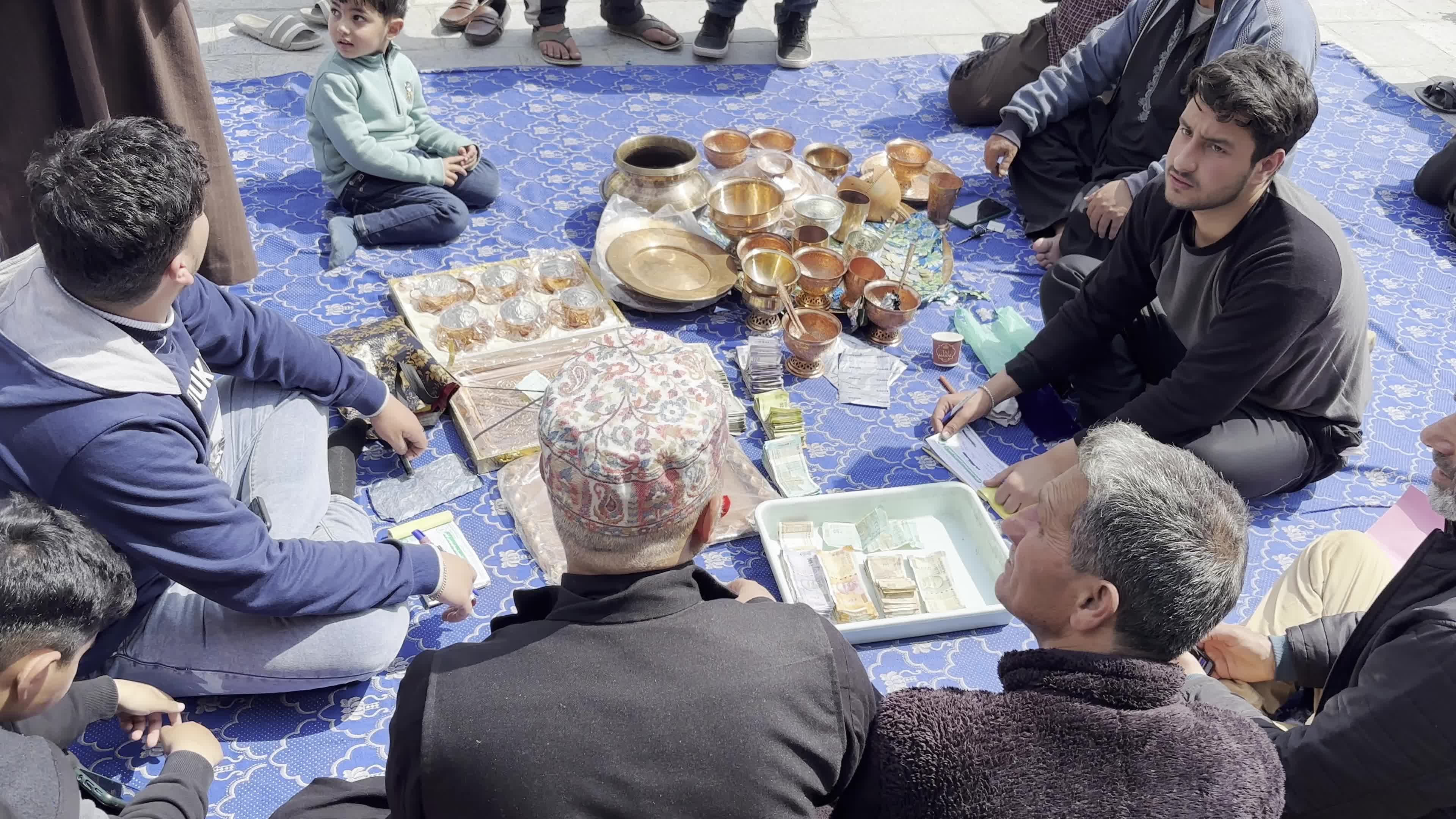 Donation Drive In Kashmir For War-Hit Iran