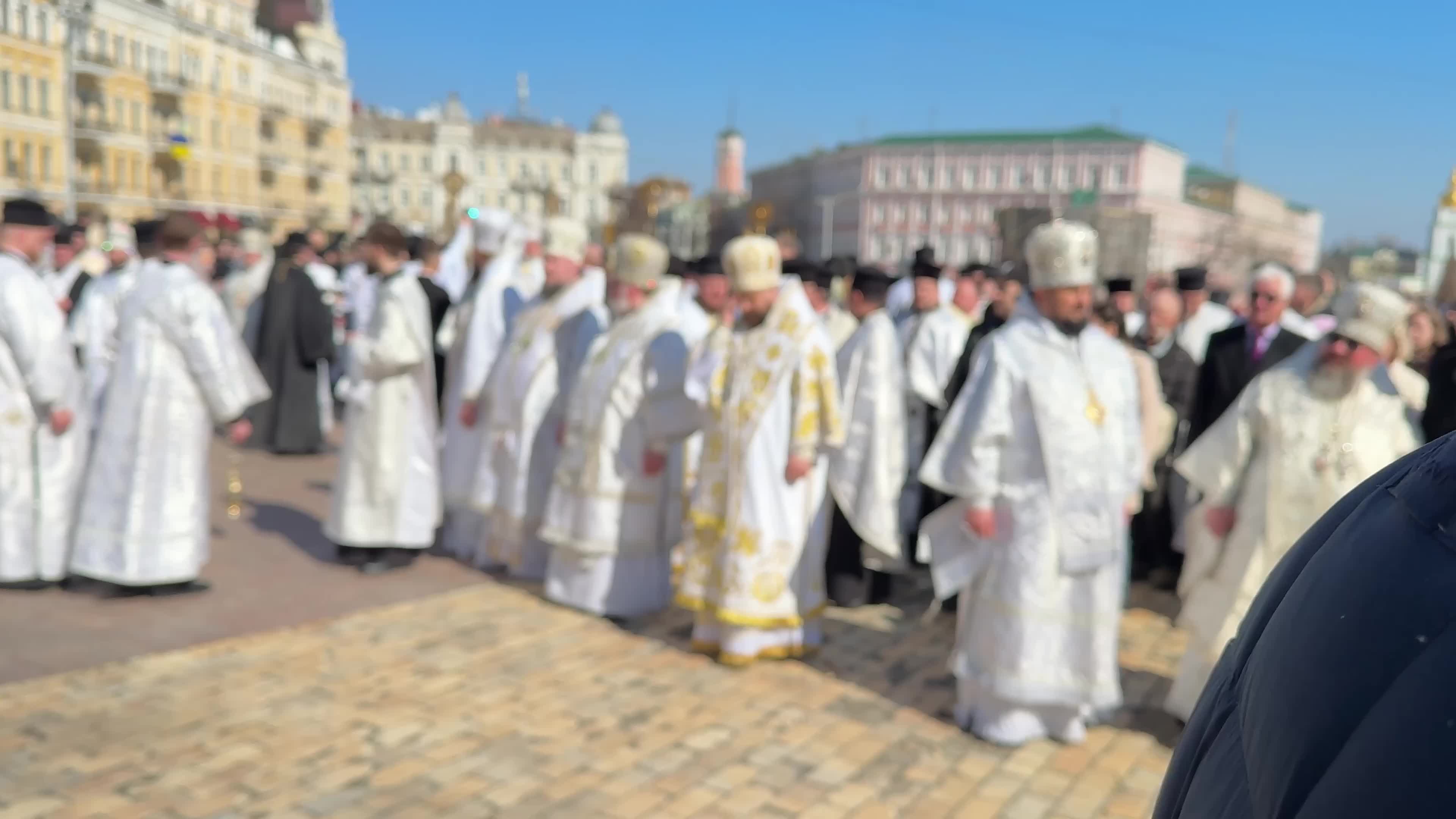Funeral ceremony of Honorary Patriarch of the Orthodox Church of Ukraine Filaret in Kyiv, Ukraine