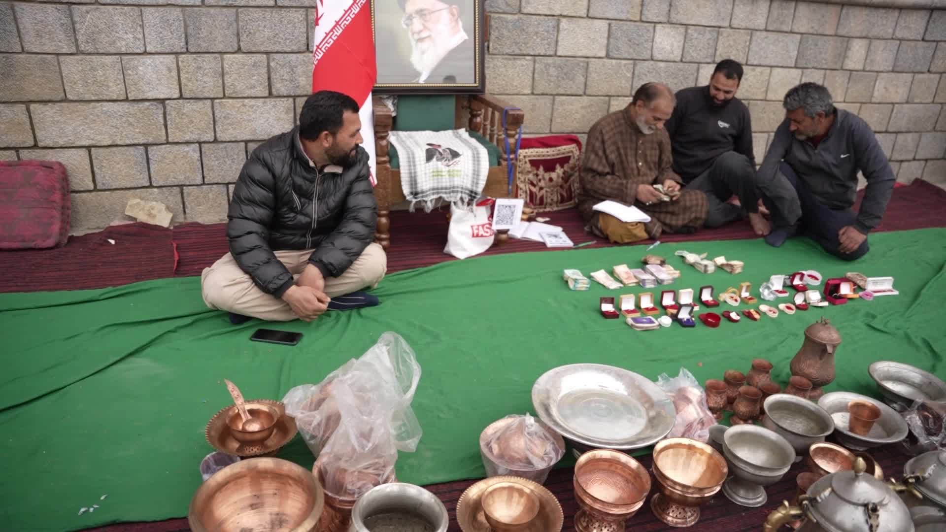Kashmir Residents Make Mass Donations in Solidarity with Iran Amid West Asia Conflict.