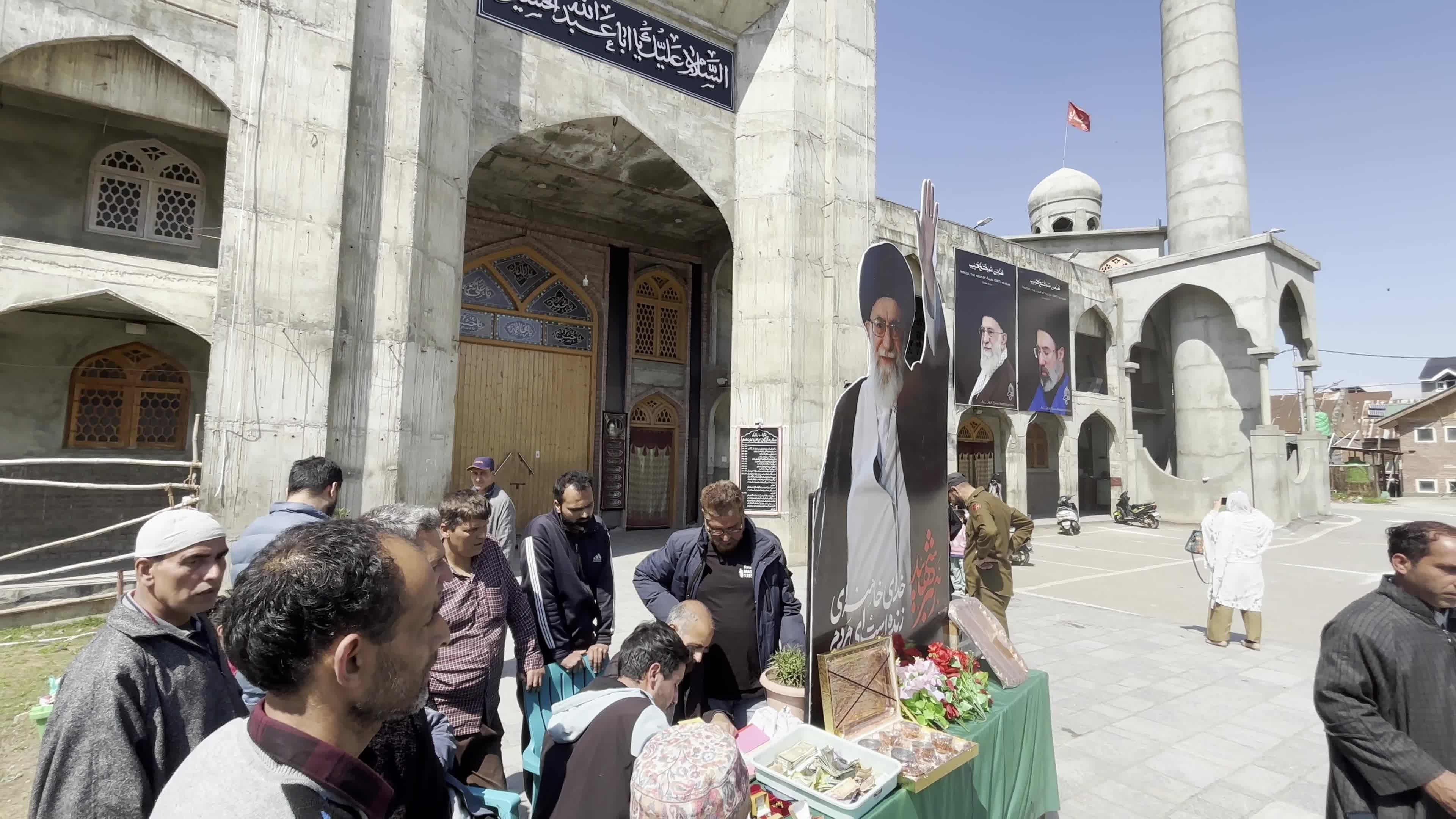 Donation Drive In Kashmir For War-Hit Iran