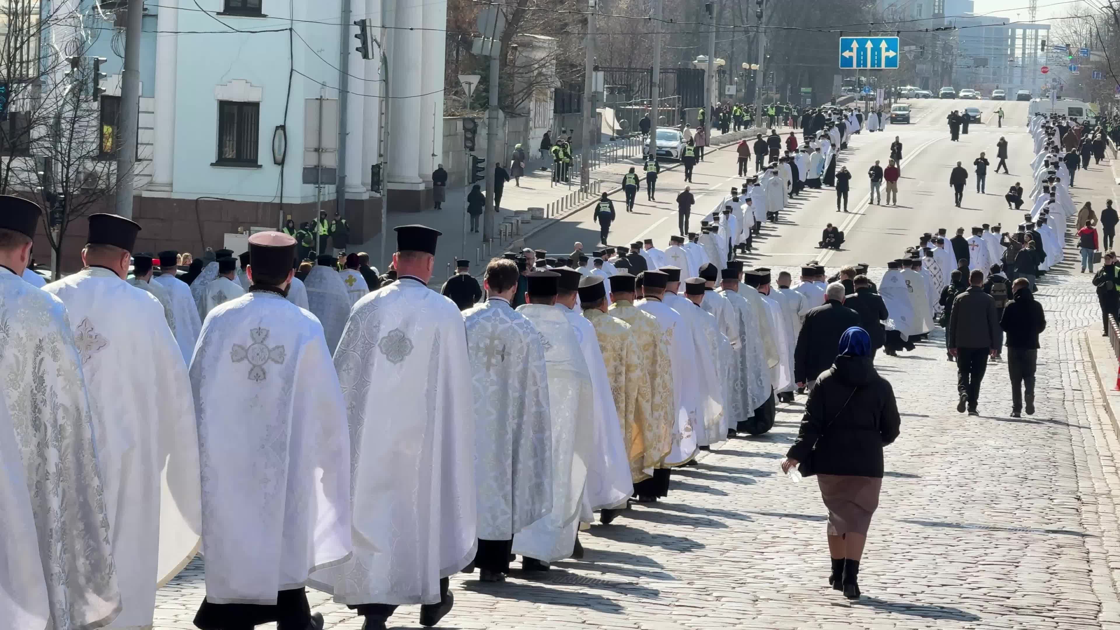 Funeral ceremony of Honorary Patriarch of the Orthodox Church of Ukraine Filaret in Kyiv, Ukraine