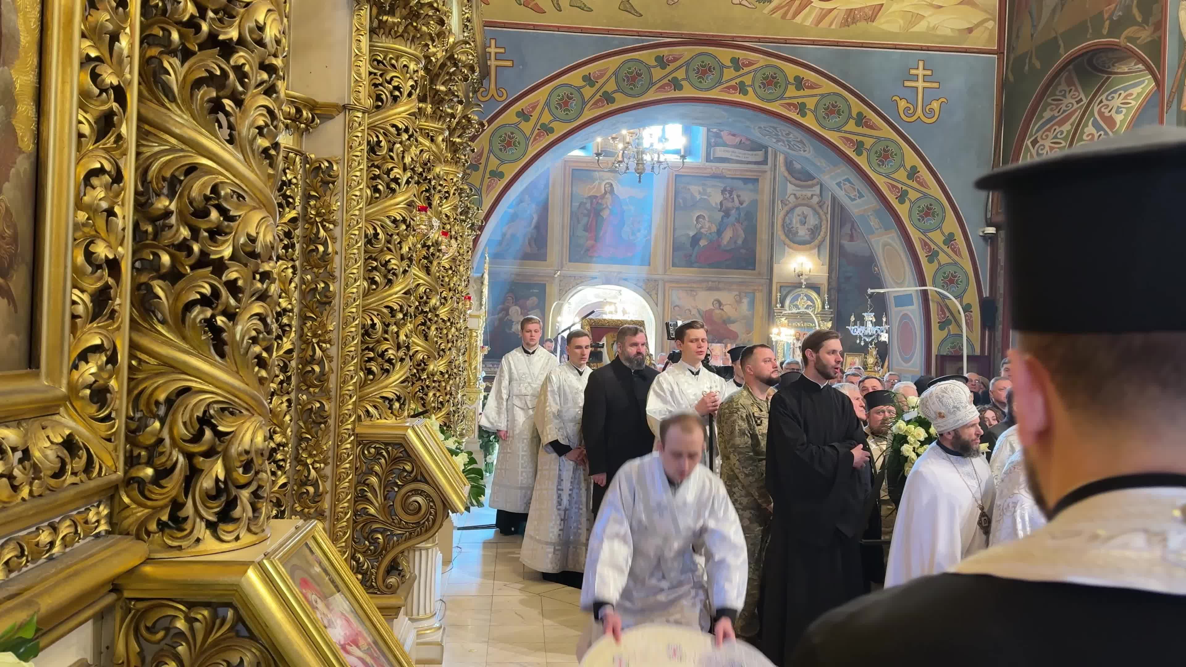 Funeral ceremony of Honorary Patriarch of the Orthodox Church of Ukraine Filaret in Kyiv, Ukraine