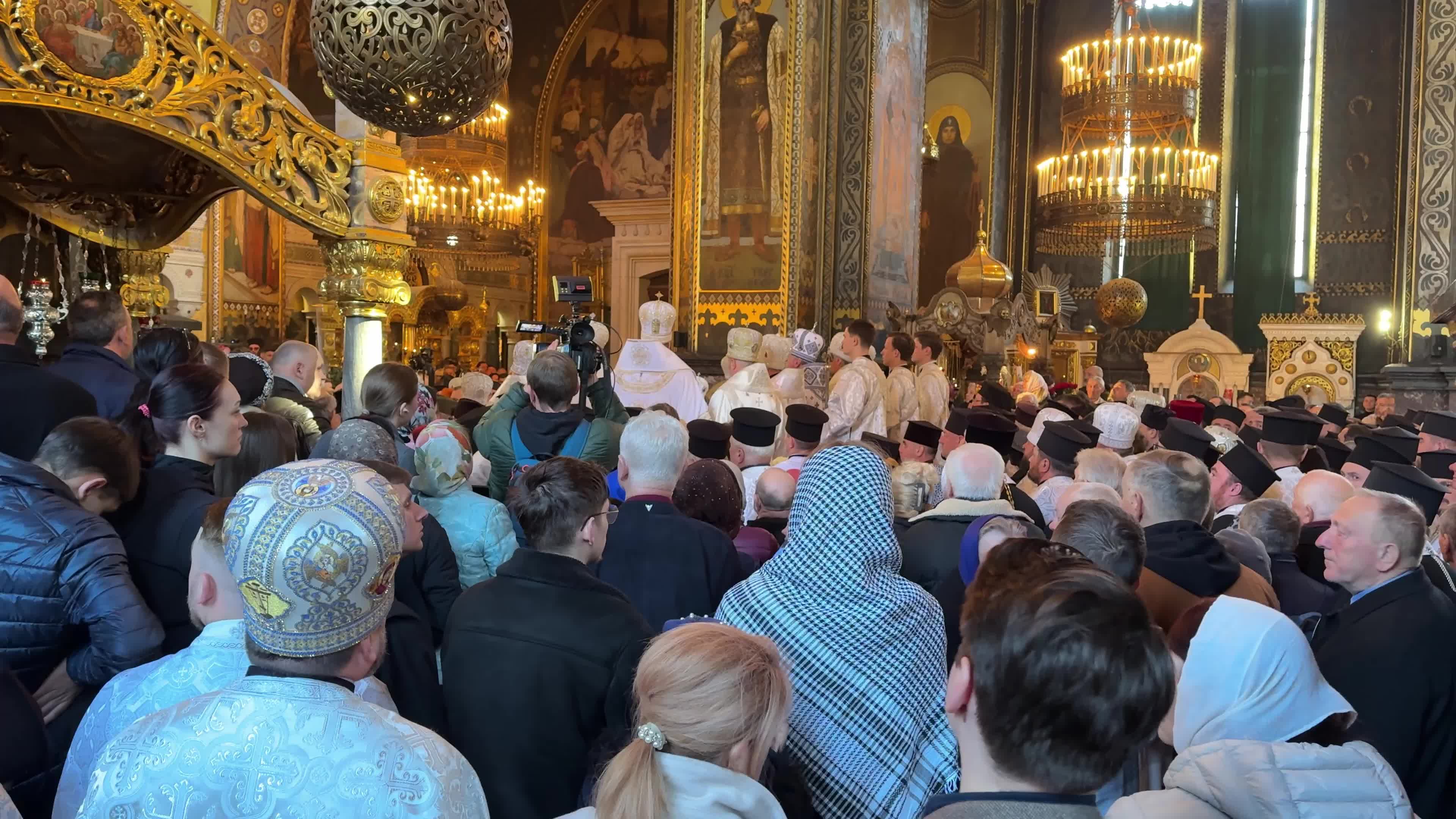 Funeral ceremony of Honorary Patriarch of the Orthodox Church of Ukraine Filaret in Kyiv, Ukraine