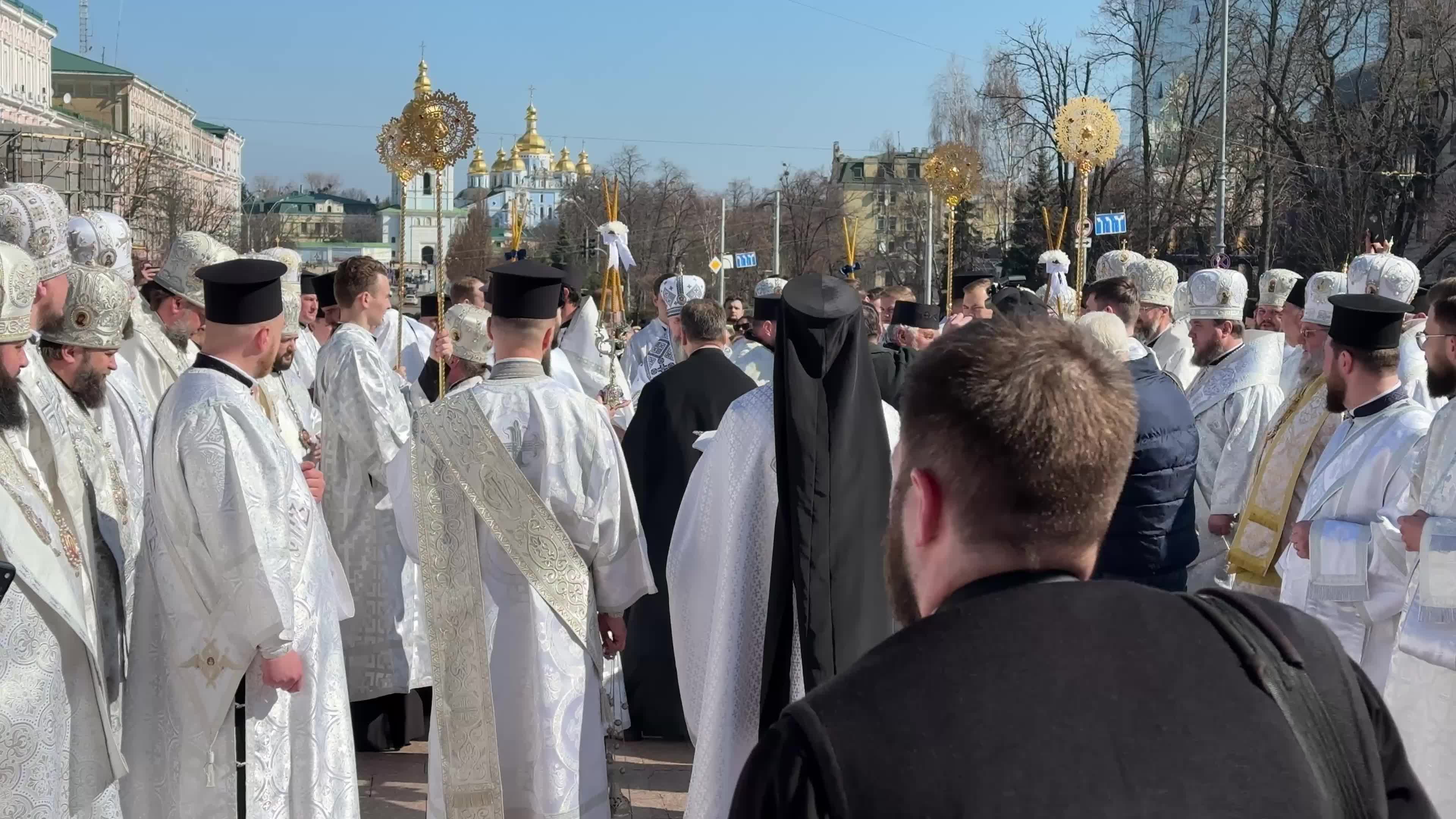 Funeral ceremony of Honorary Patriarch of the Orthodox Church of Ukraine Filaret in Kyiv, Ukraine