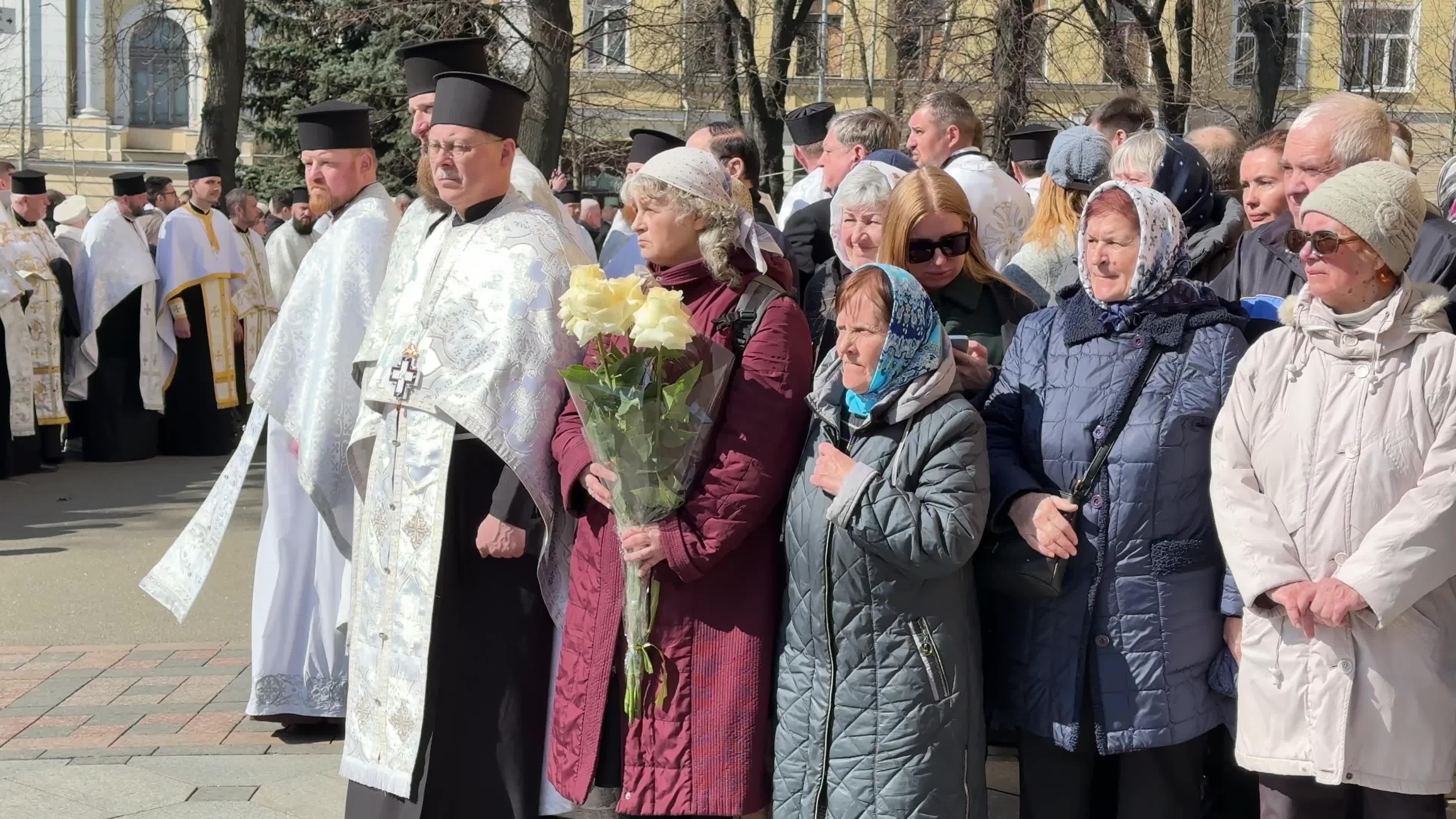 Funeral ceremony of Honorary Patriarch of the Orthodox Church of Ukraine Filaret in Kyiv, Ukraine