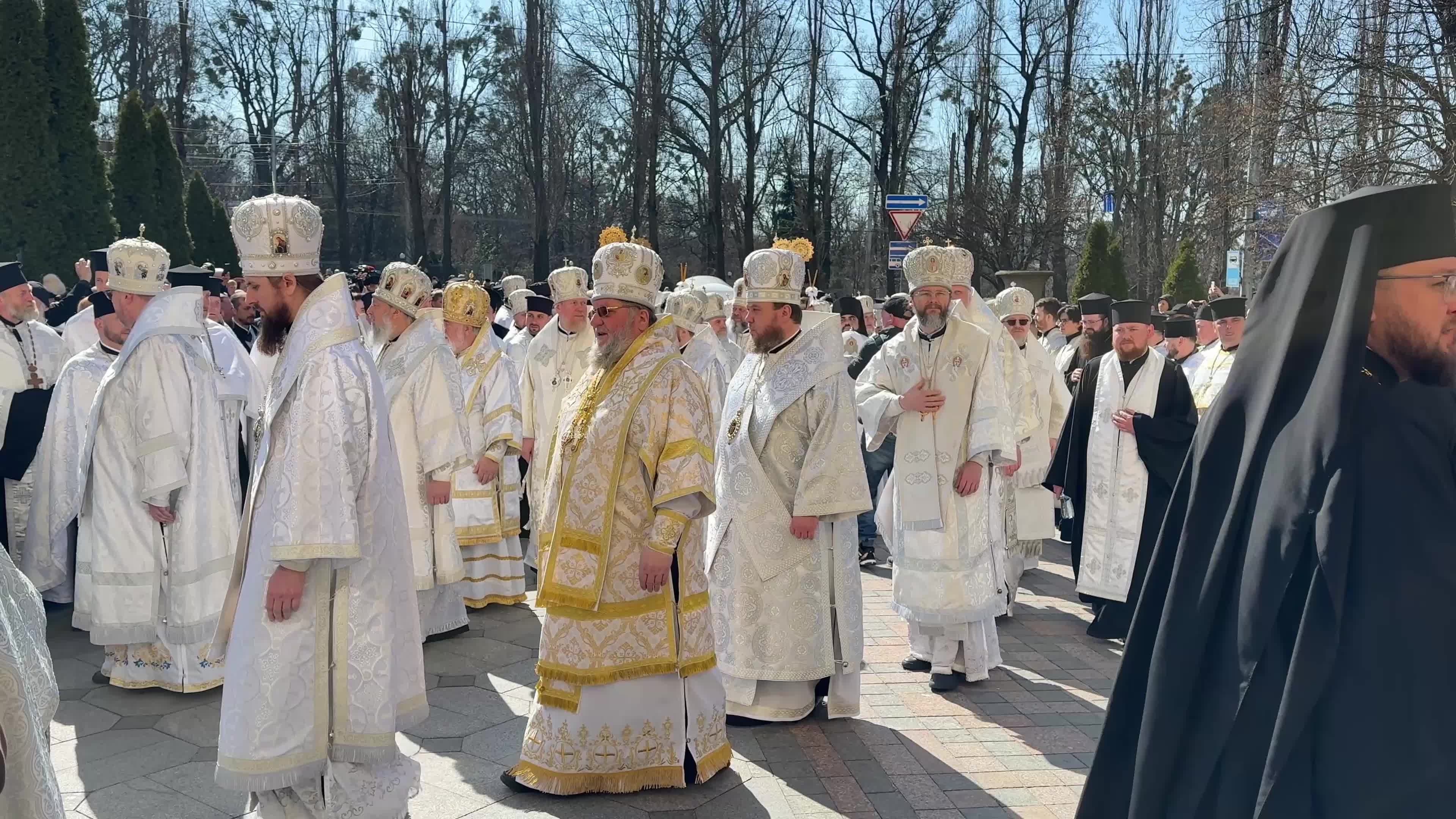 Funeral ceremony of Honorary Patriarch of the Orthodox Church of Ukraine Filaret in Kyiv, Ukraine