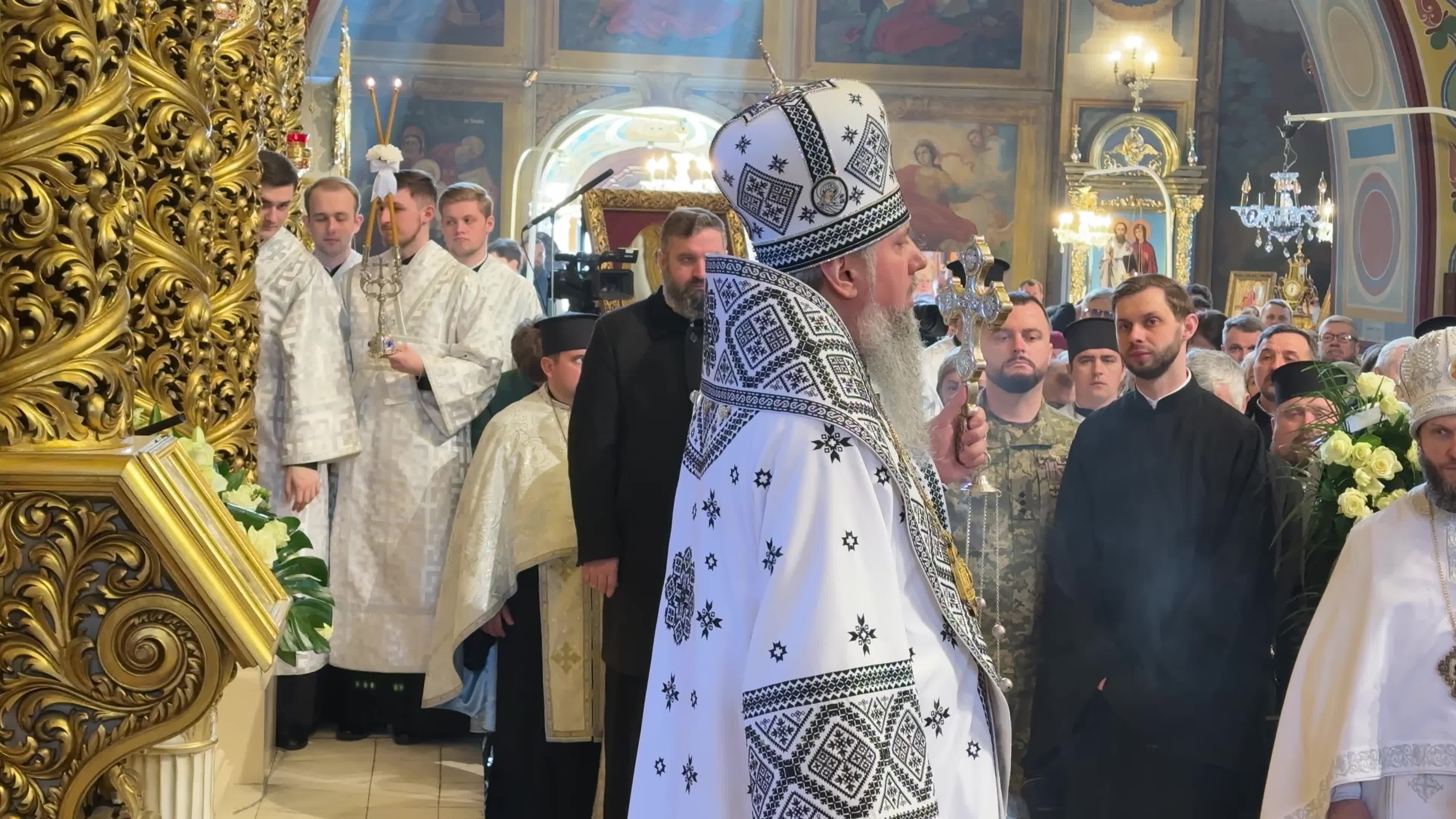 Funeral ceremony of Honorary Patriarch of the Orthodox Church of Ukraine Filaret in Kyiv, Ukraine