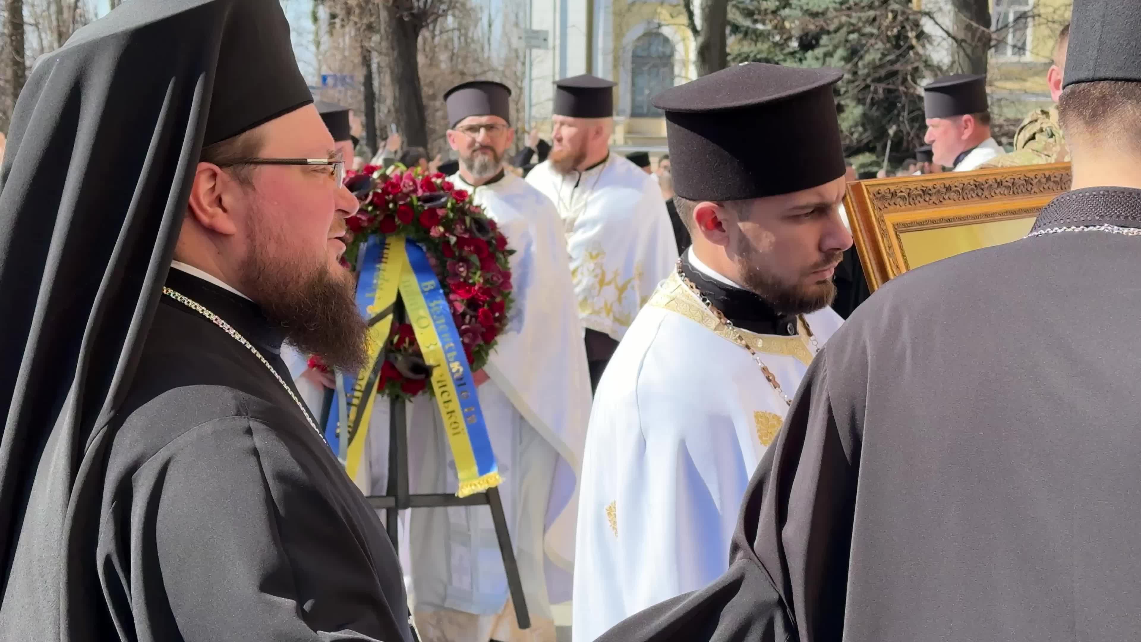 Funeral ceremony of Honorary Patriarch of the Orthodox Church of Ukraine Filaret in Kyiv, Ukraine