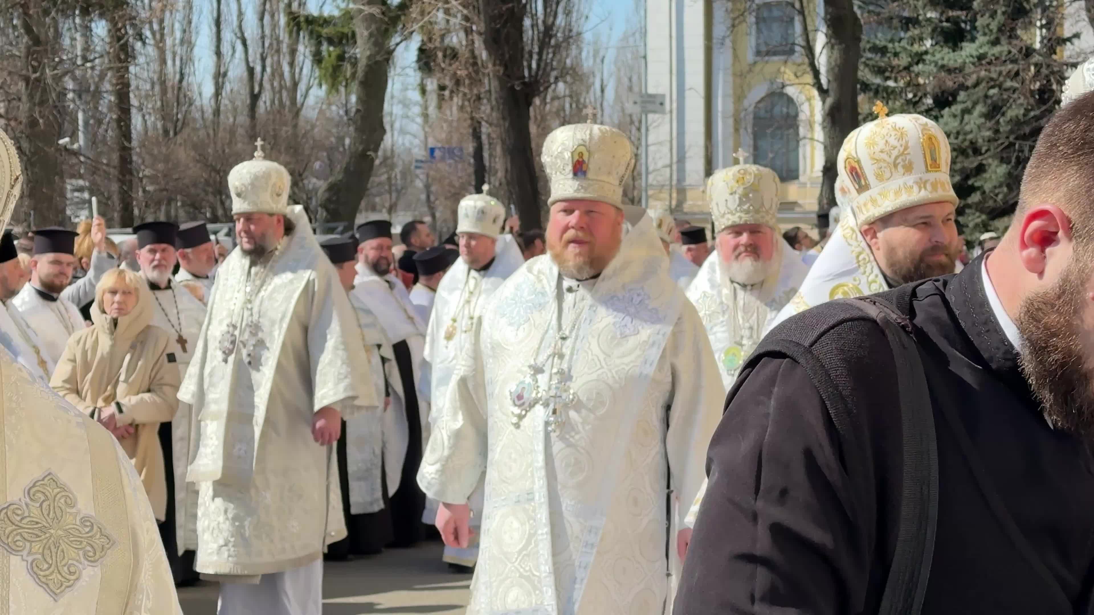 Funeral ceremony of Honorary Patriarch of the Orthodox Church of Ukraine Filaret in Kyiv, Ukraine