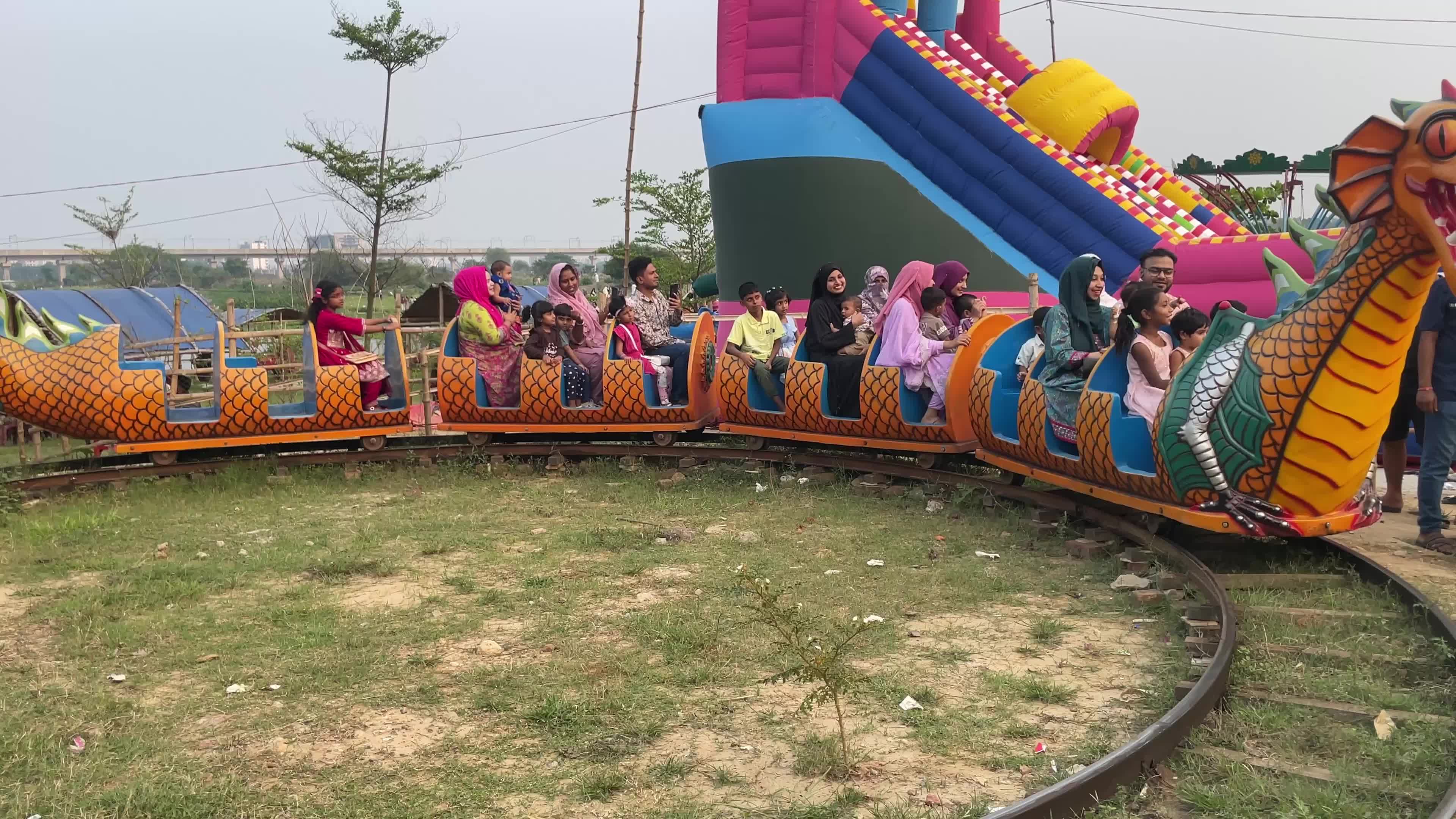 Celebrating Eid Holiday In Dhaka