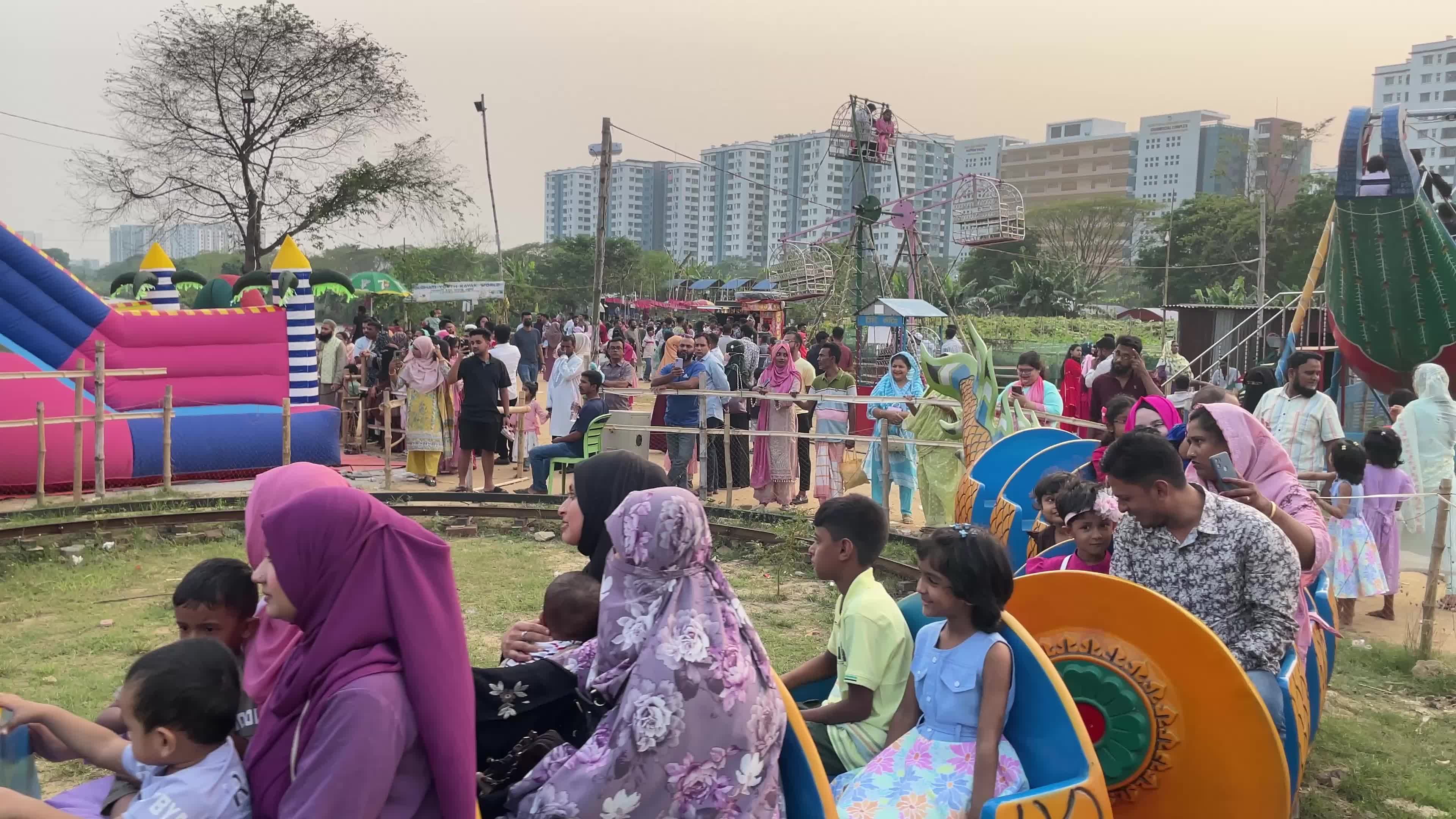 Celebrating Eid Holiday In Dhaka