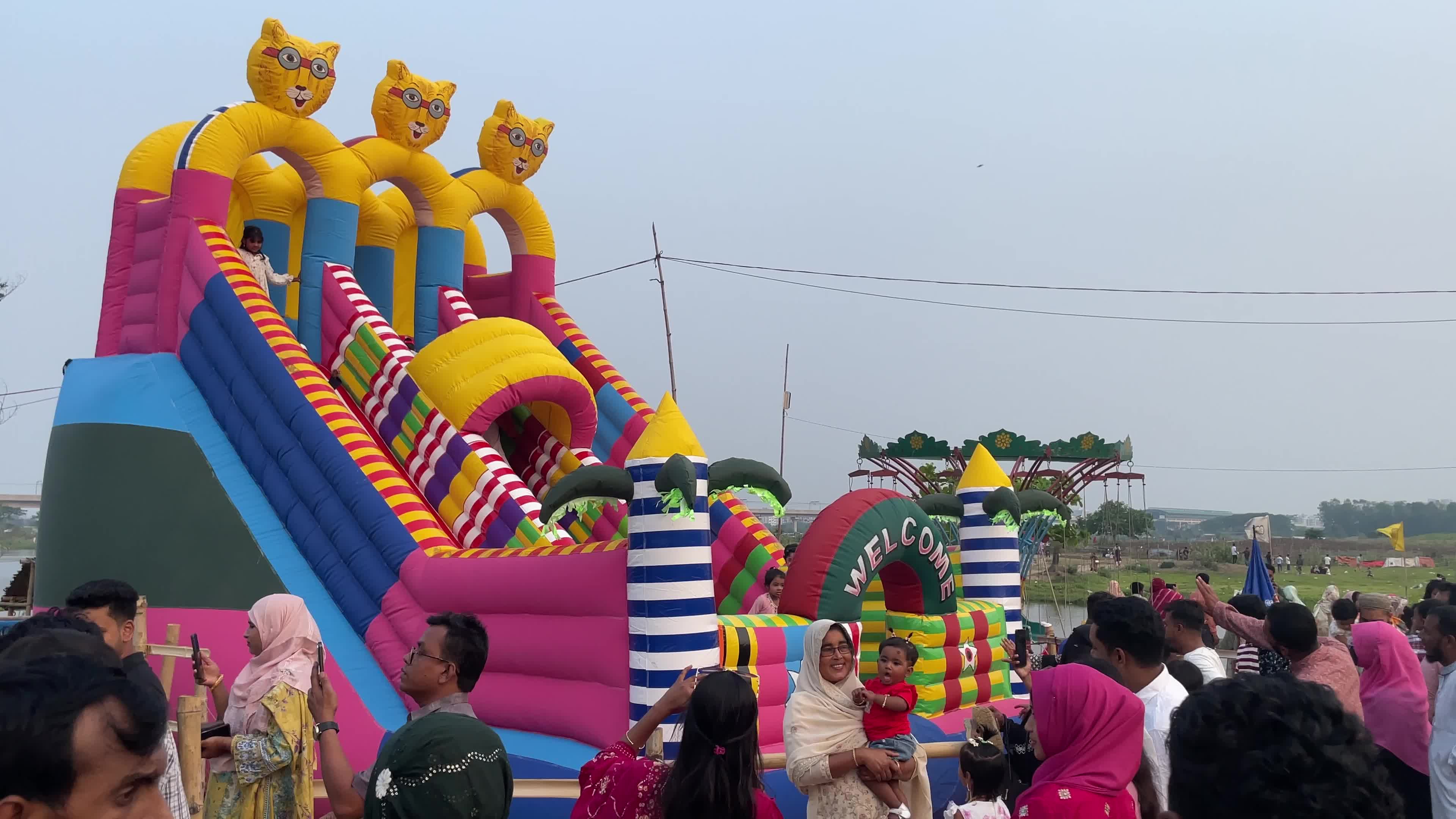 Celebrating Eid Holiday In Dhaka