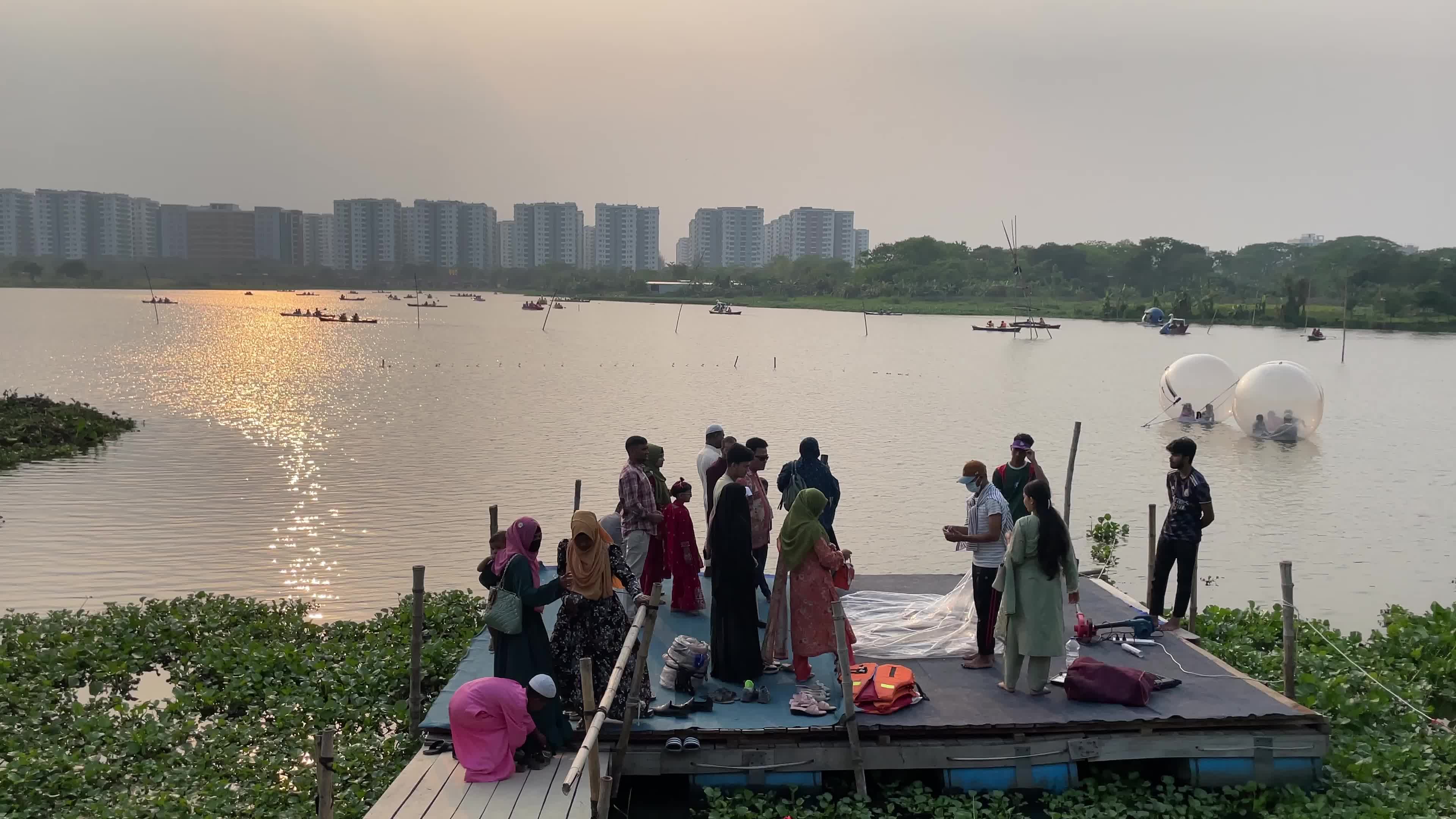 Celebrating Eid Holiday In Dhaka