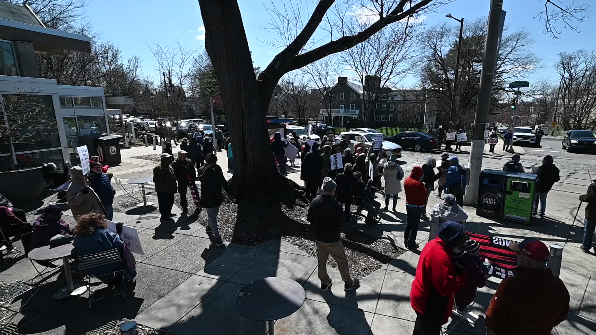 No-Kings Protest in Philadelphia, PA