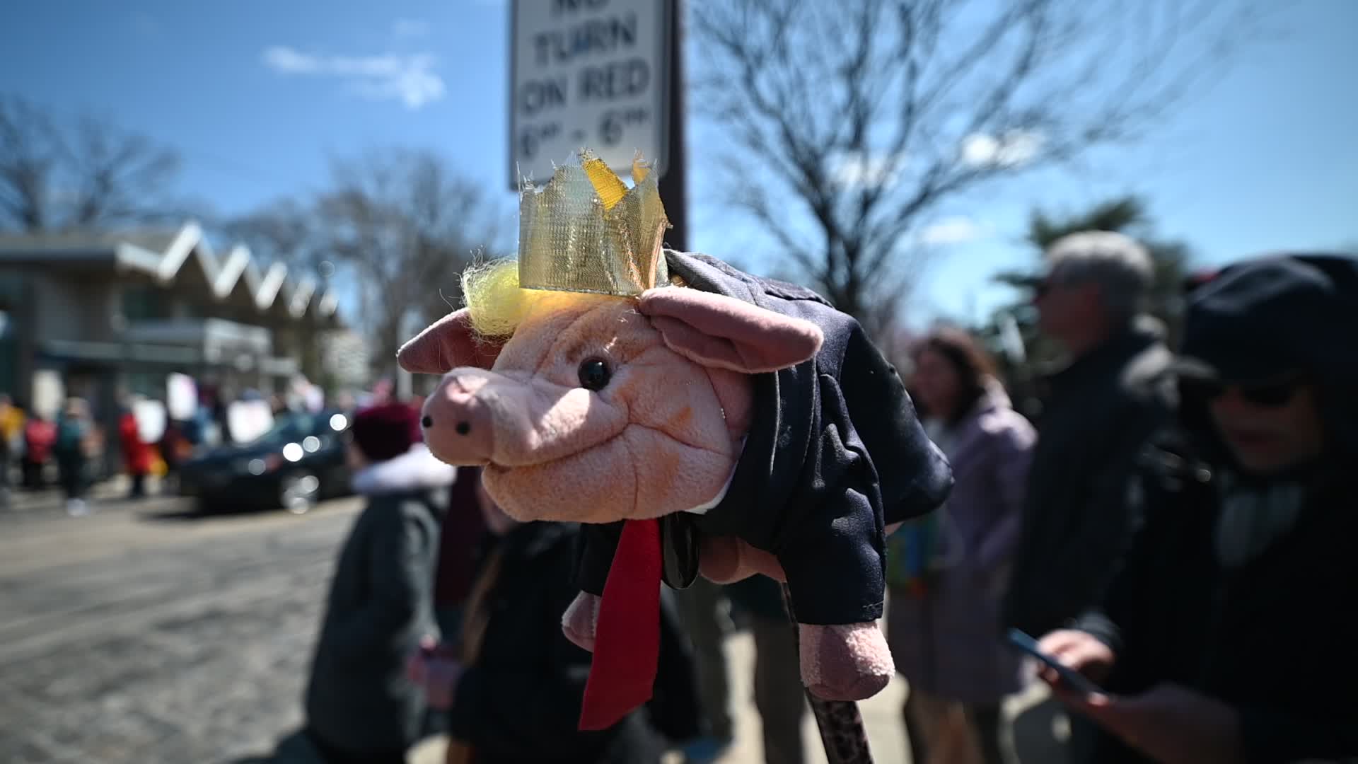 No-Kings Protest in Philadelphia, PA