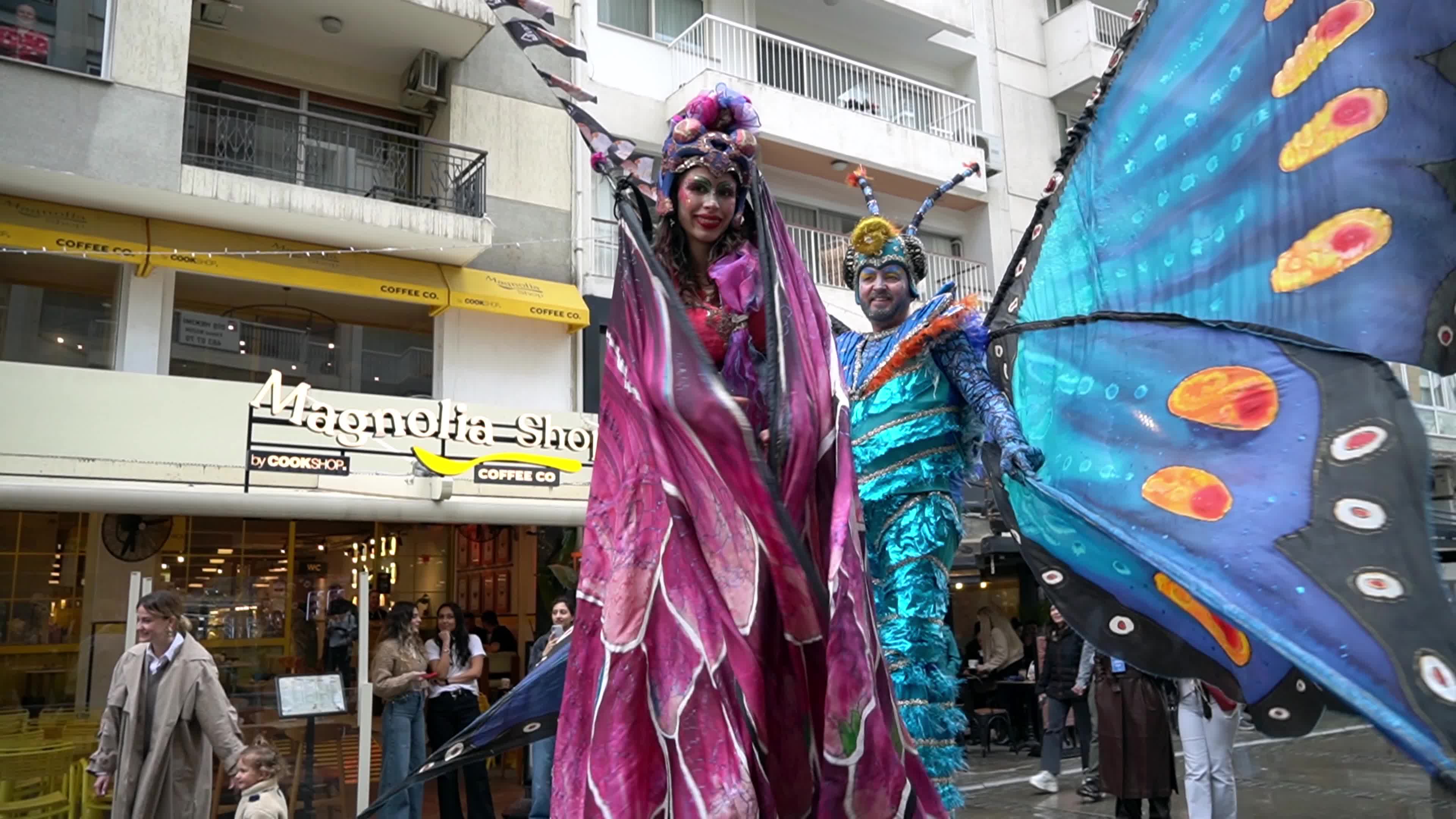 Opening day of the Hulya-Ozdemir Nutku International Izmir Theatre Festival
