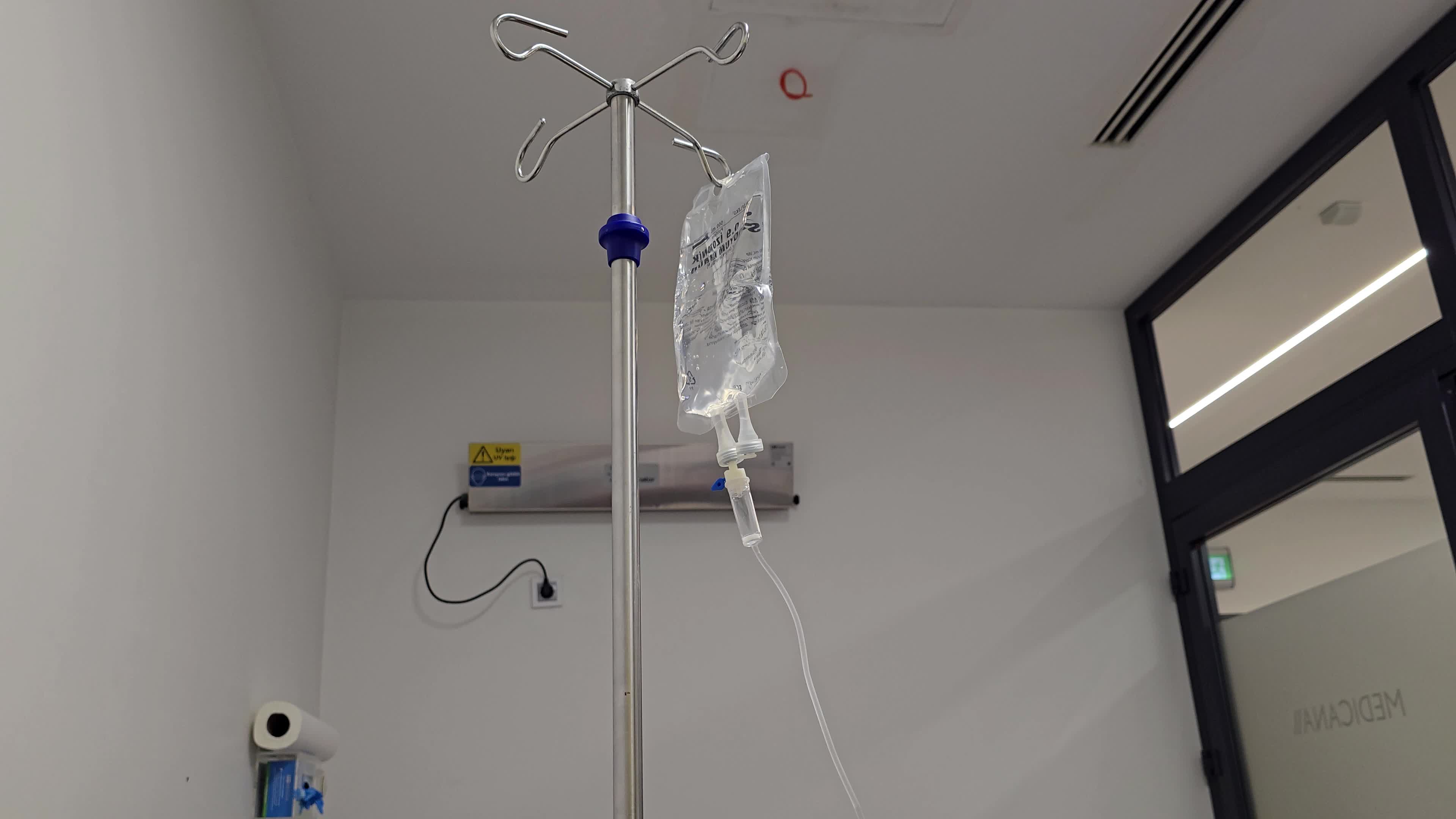 An emergency room at a hospital