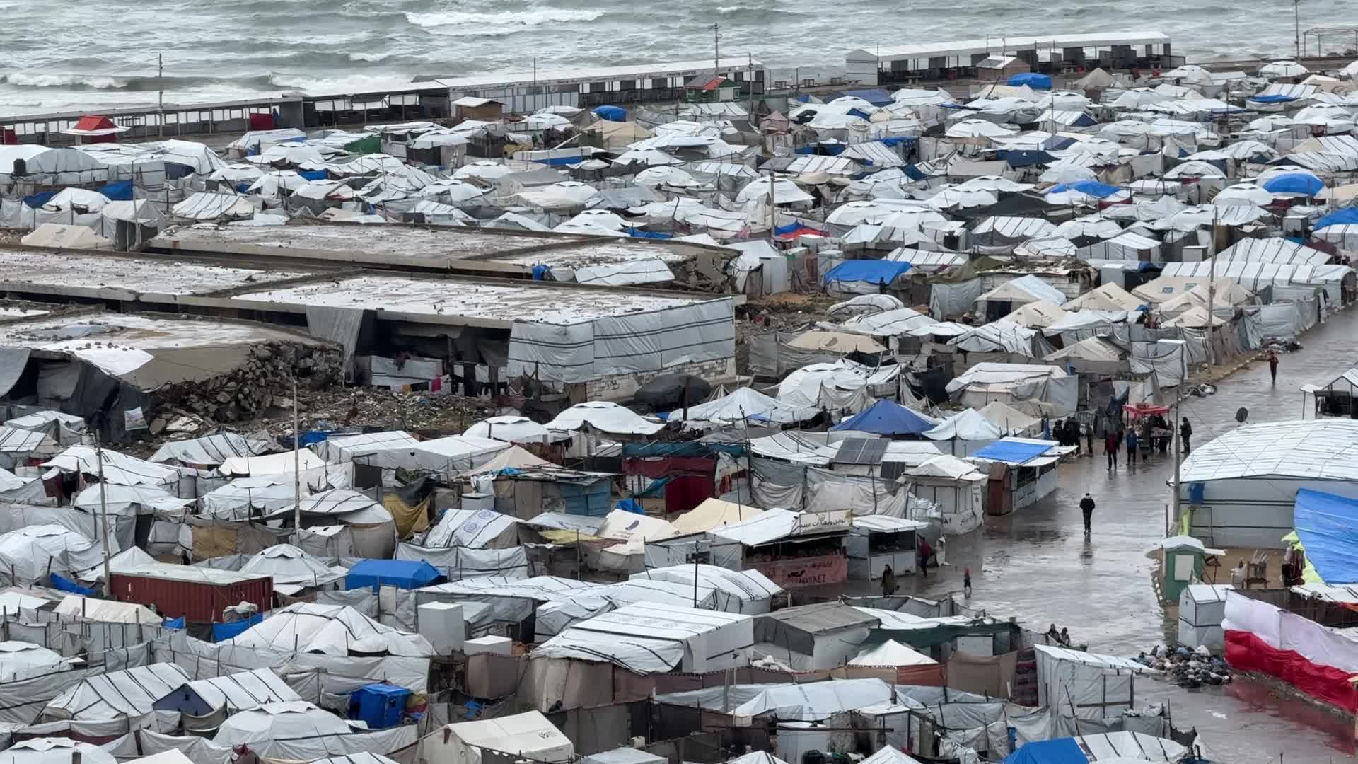Rainy Day In Gaza, Palestine