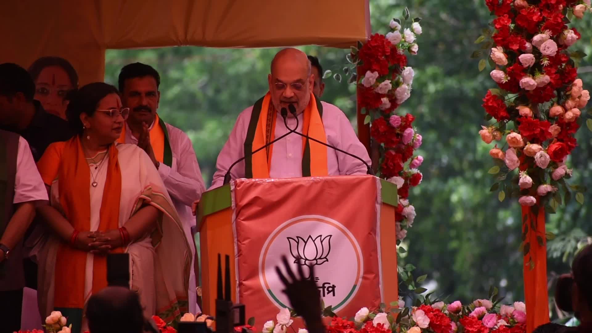 Amit Shah in Kolkata