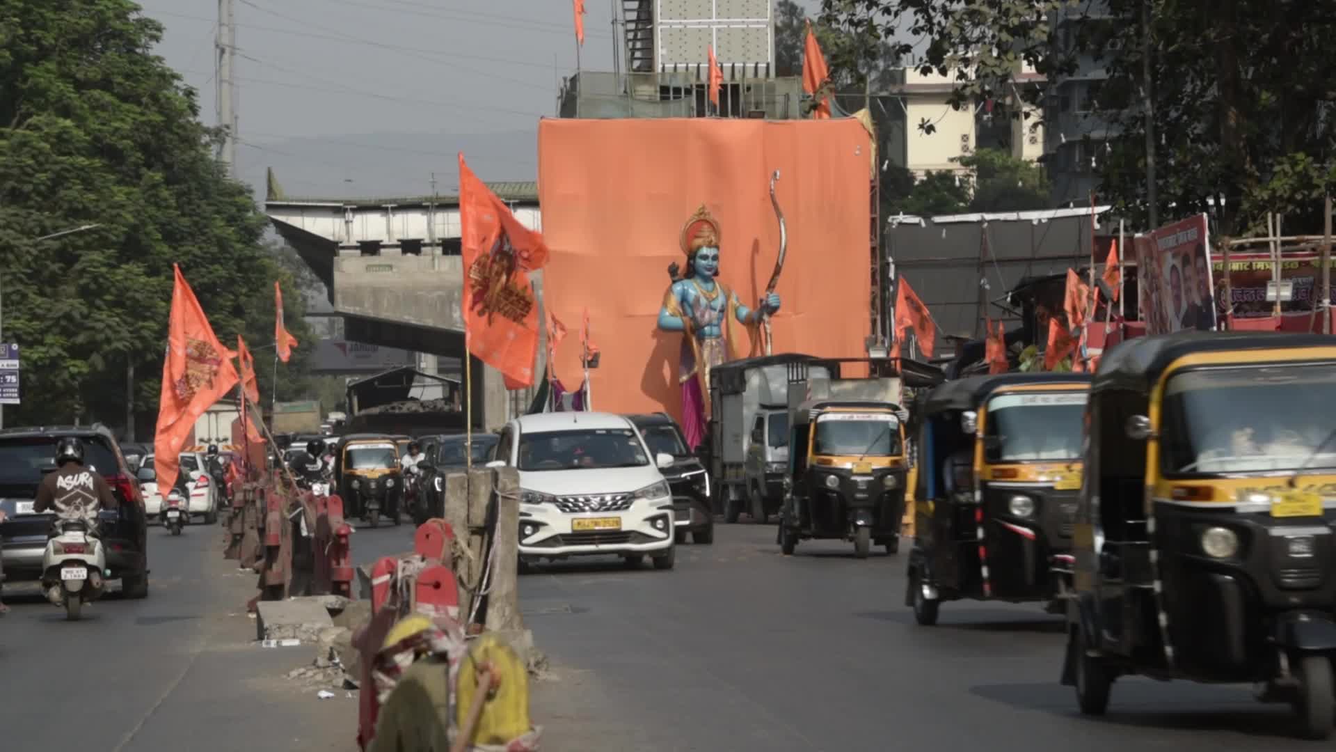 Preparation Of Ram Navami Festival In Mumbai