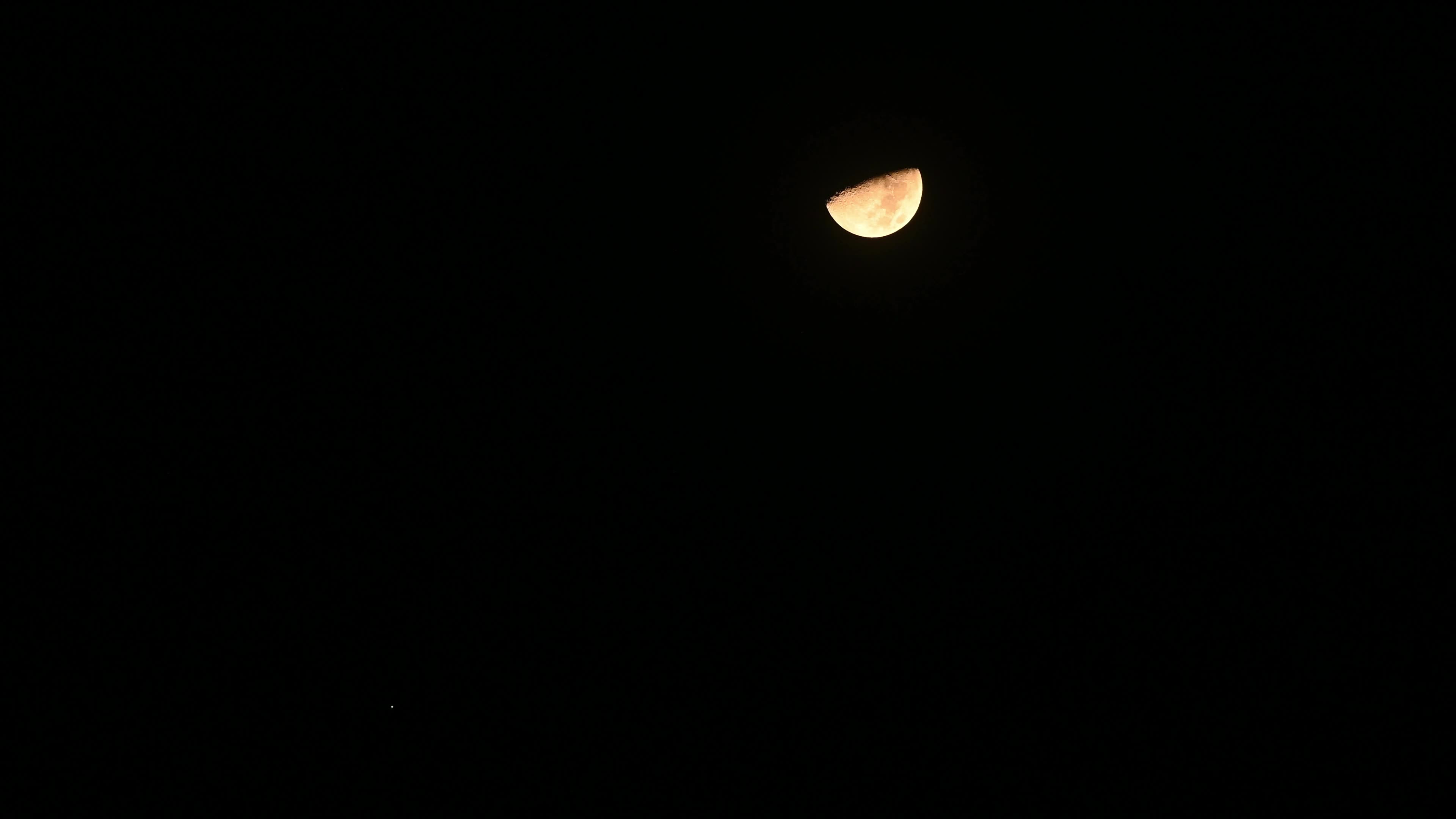 Moon next to Jupiter