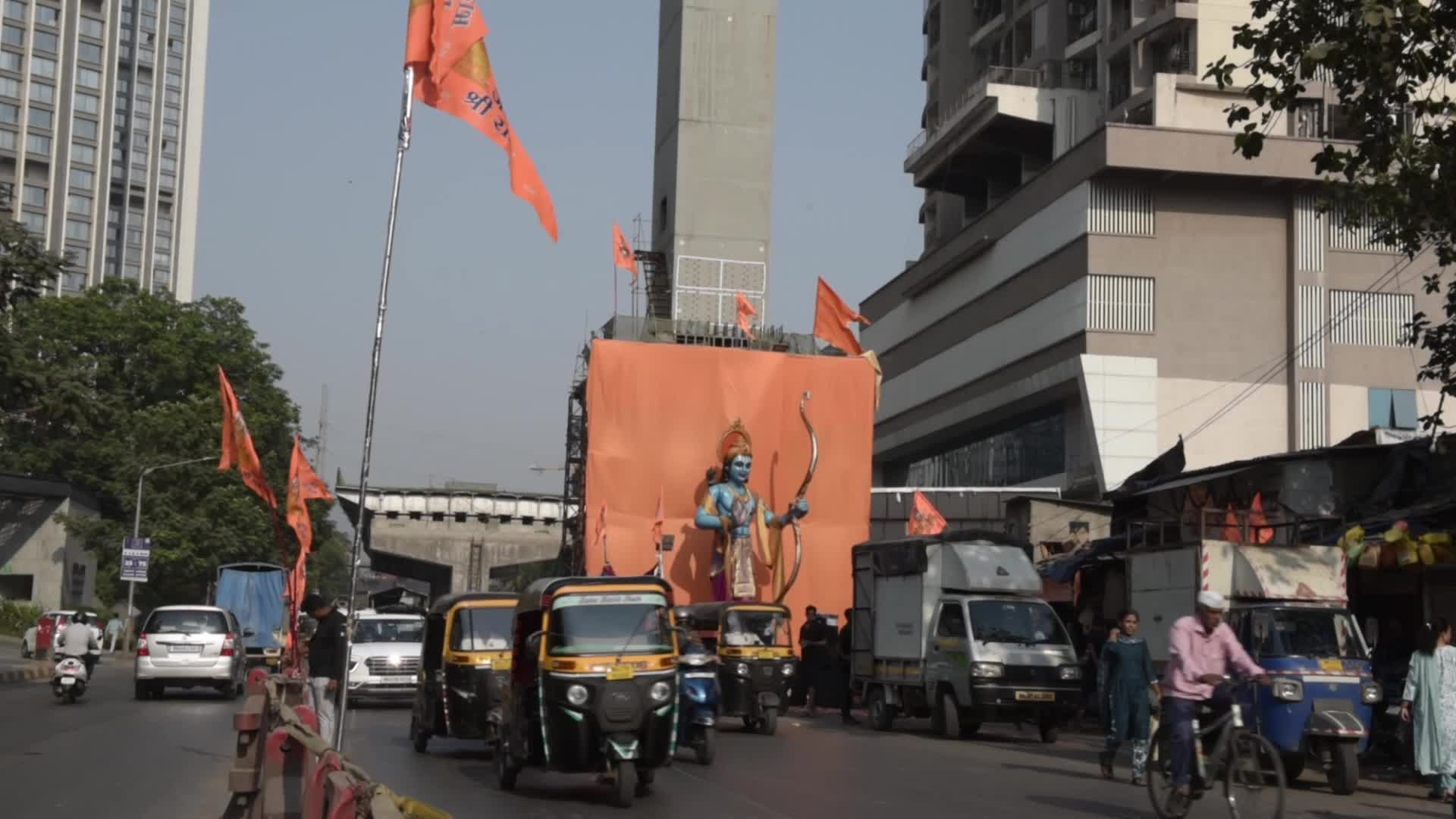 Preparation Of Ram Navami Festival In Mumbai