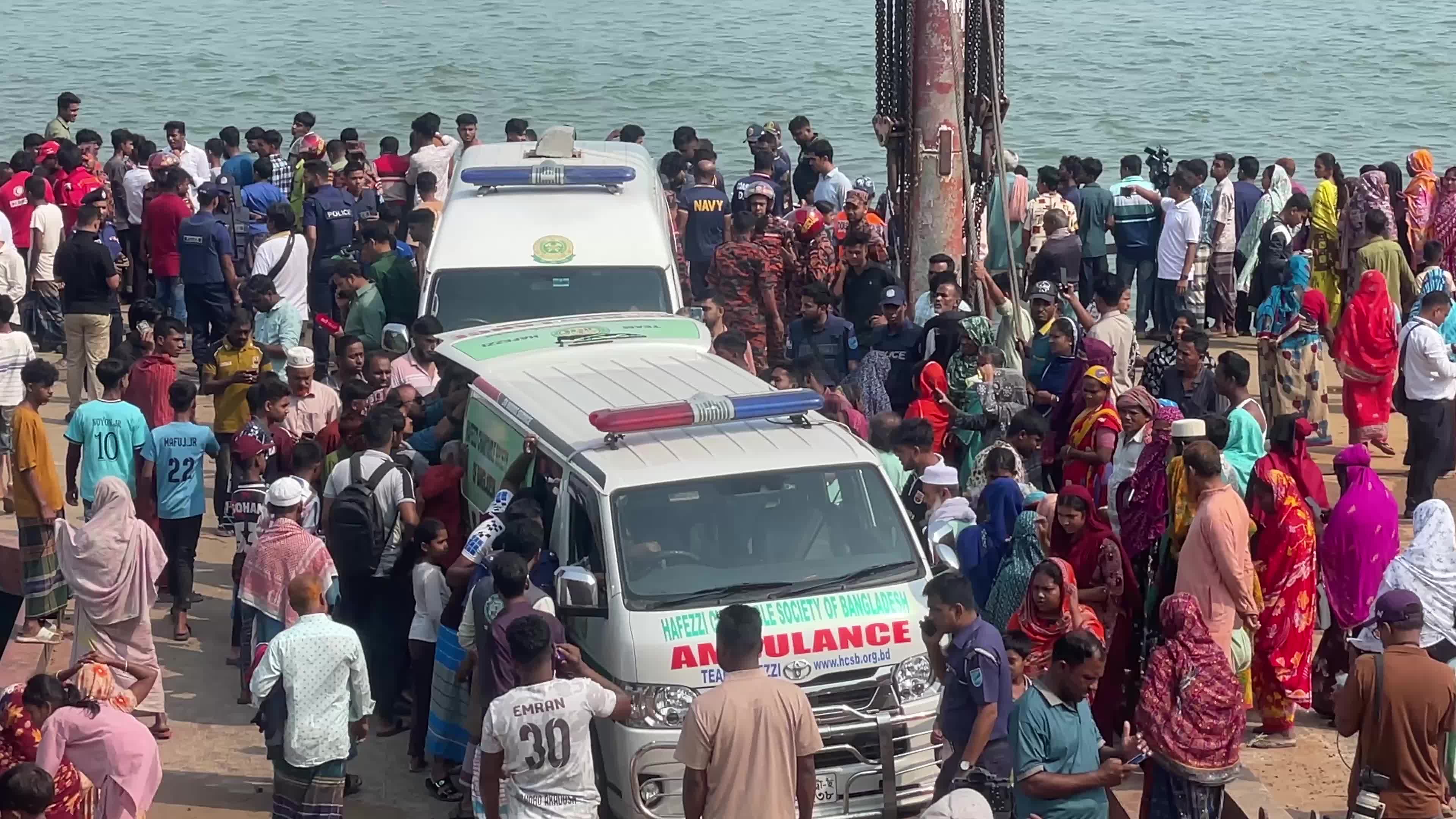 Bus Plunged Into The Padma Killed At Least 26 In Bangladesh