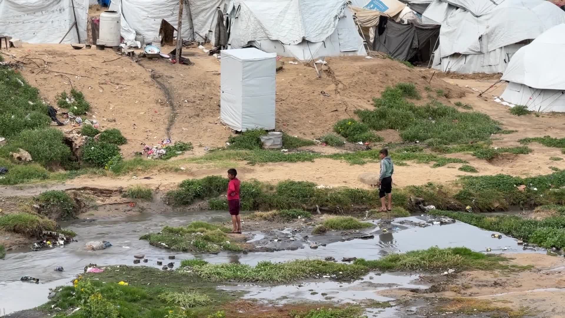Rainy Day In Gaza, Palestine - 03/26/2026