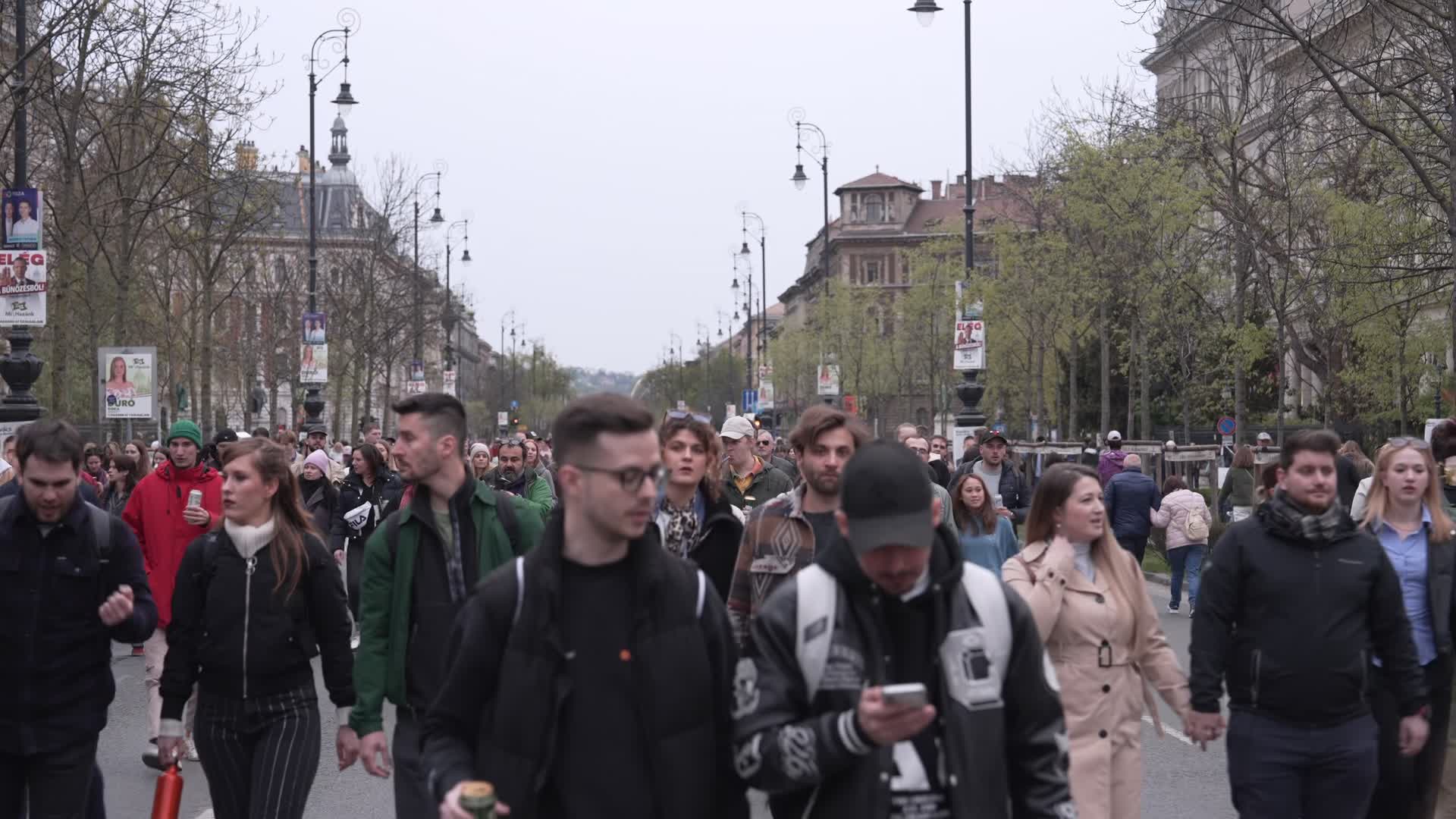Crowds attend anti-government concert in Budapest