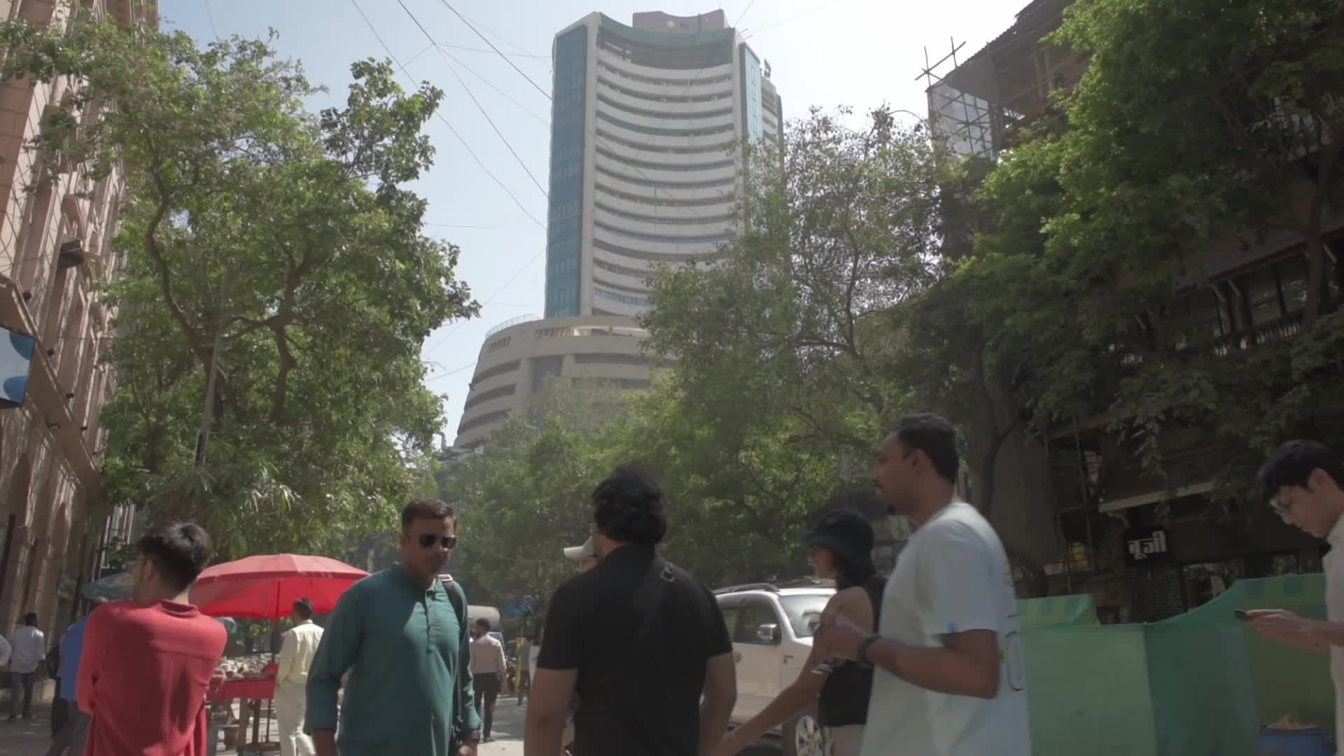 Bombay Stock Exchange In Mumbai