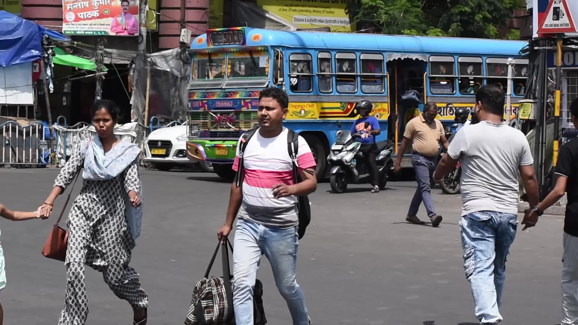 Heat wave in Kolkata, India