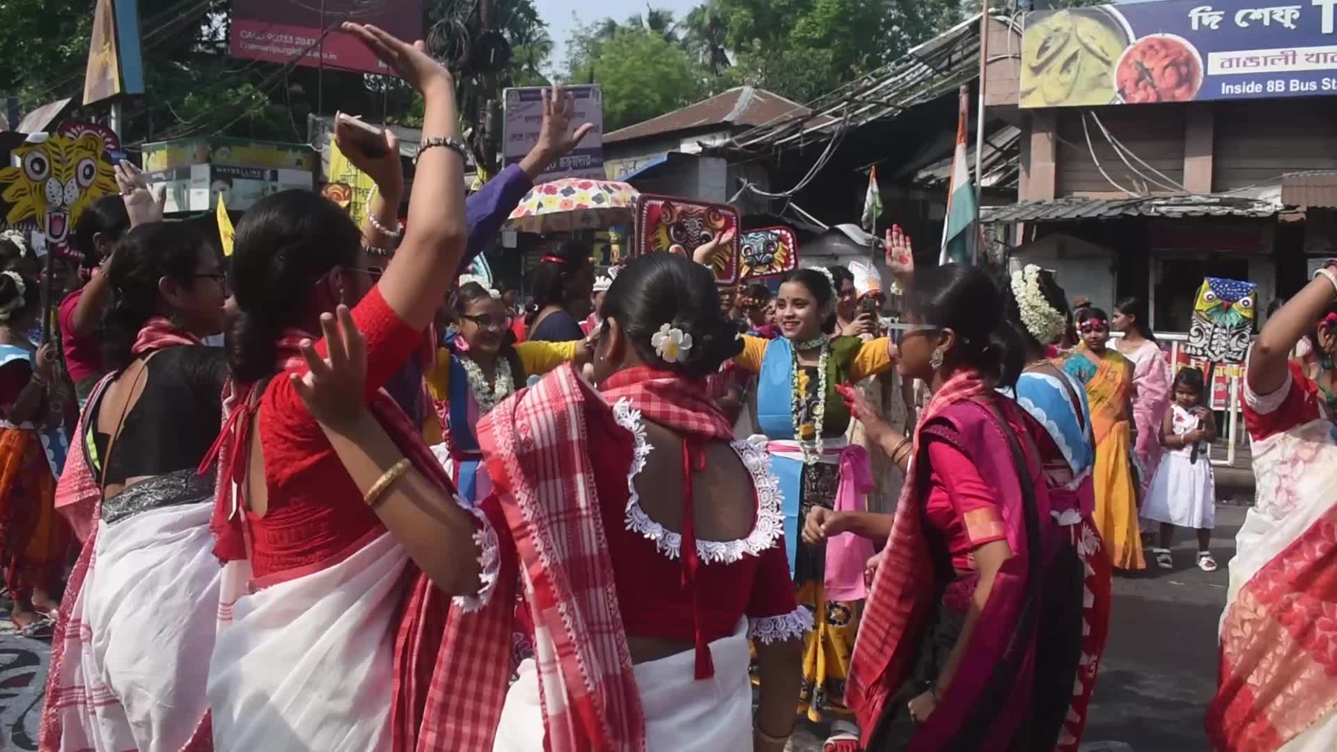 Celebration of Bengali New Year (Poila Boishakh) in Kolkata, India