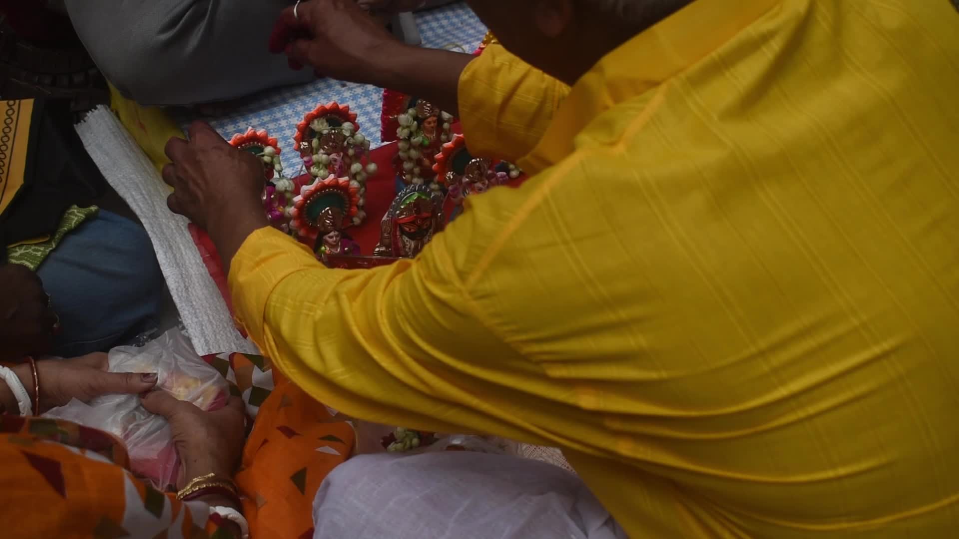 Celebration of Bengali New Year (Poila Boishakh) in Kolkata, India