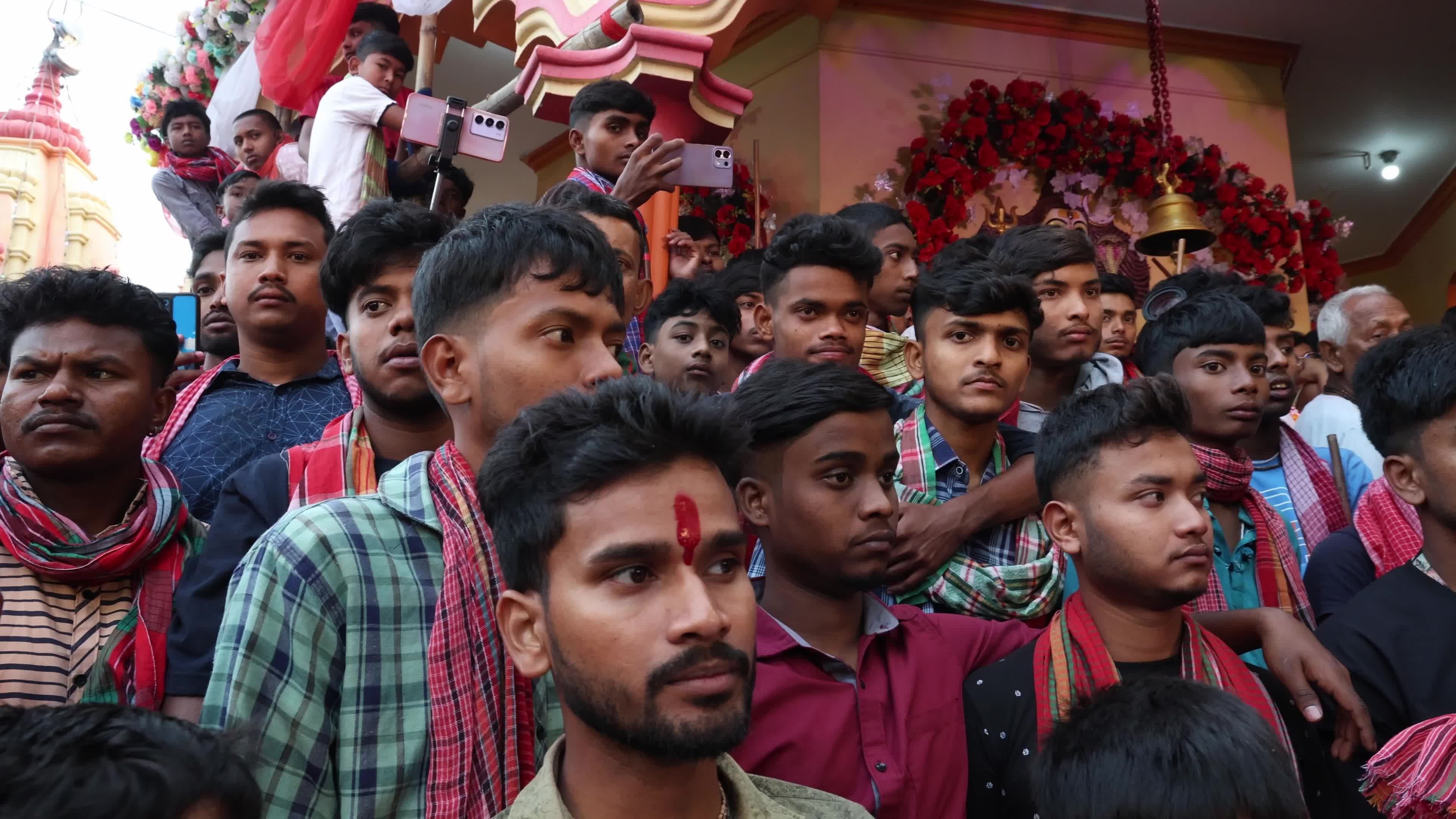 Bikat Kali Puja Festival Celebrations In Hili Village,India