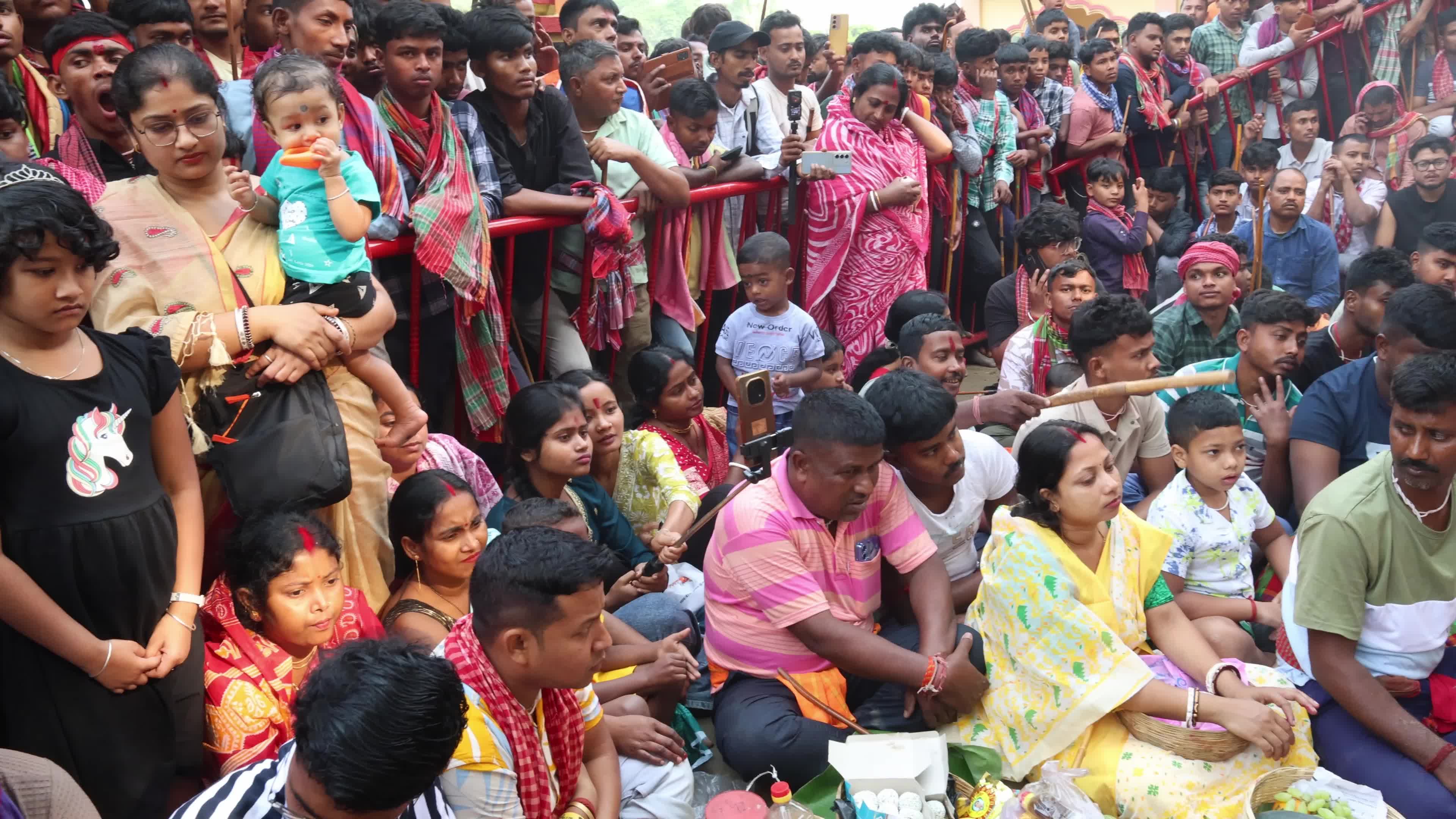 Bikat Kali Puja Festival Celebrations In Hili Village,India