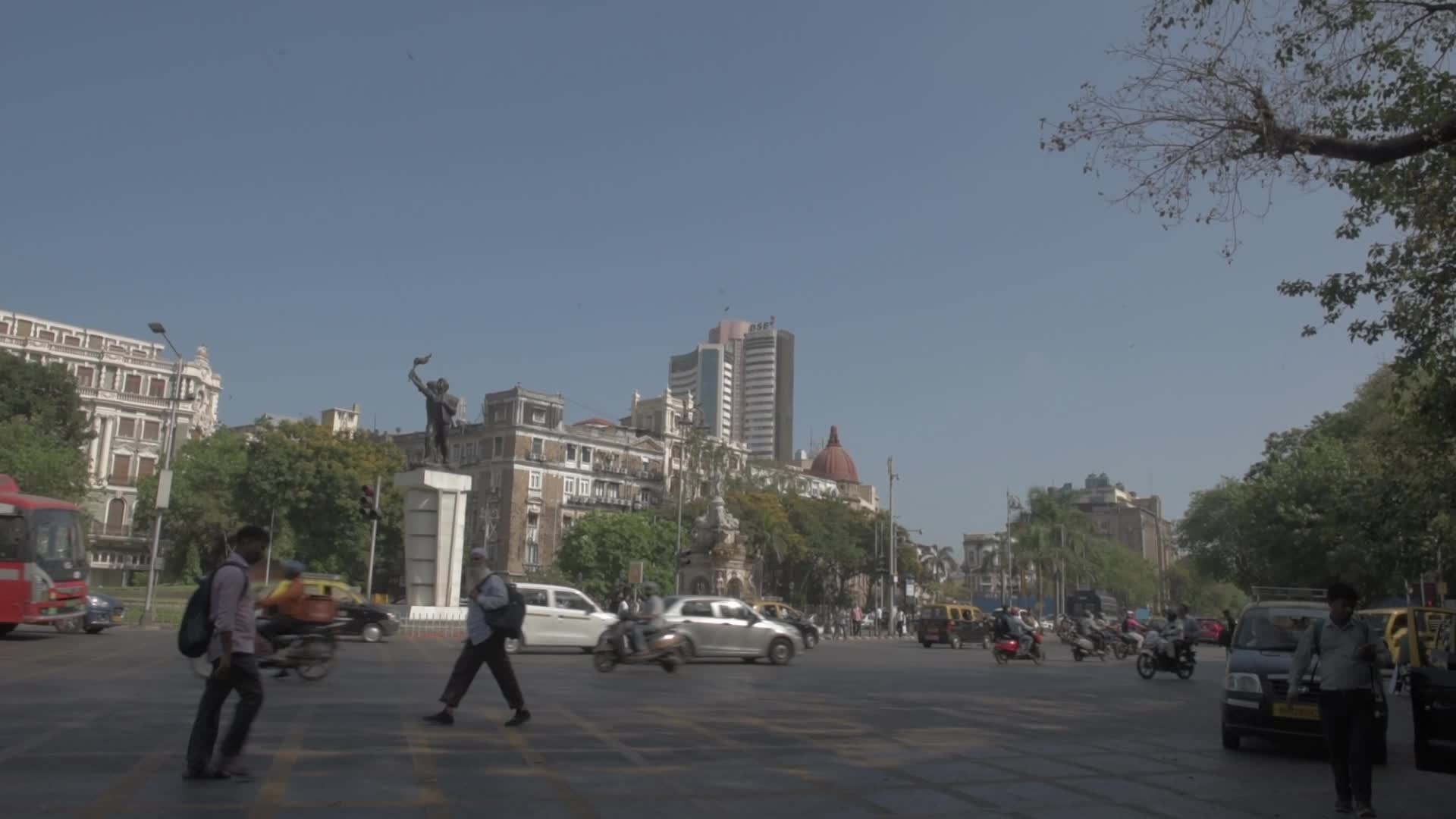 Bombay Stock Exchange In Mumbai