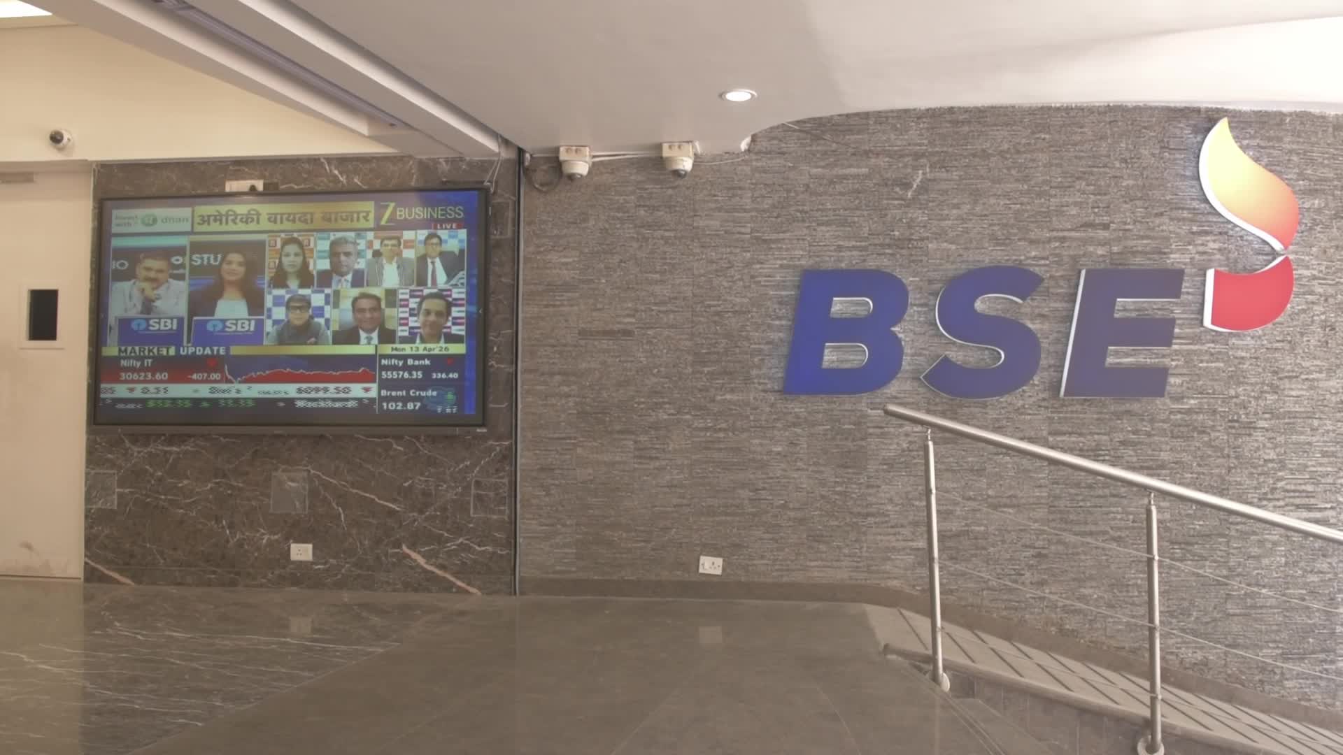 Bombay Stock Exchange In Mumbai - 04/13/2026