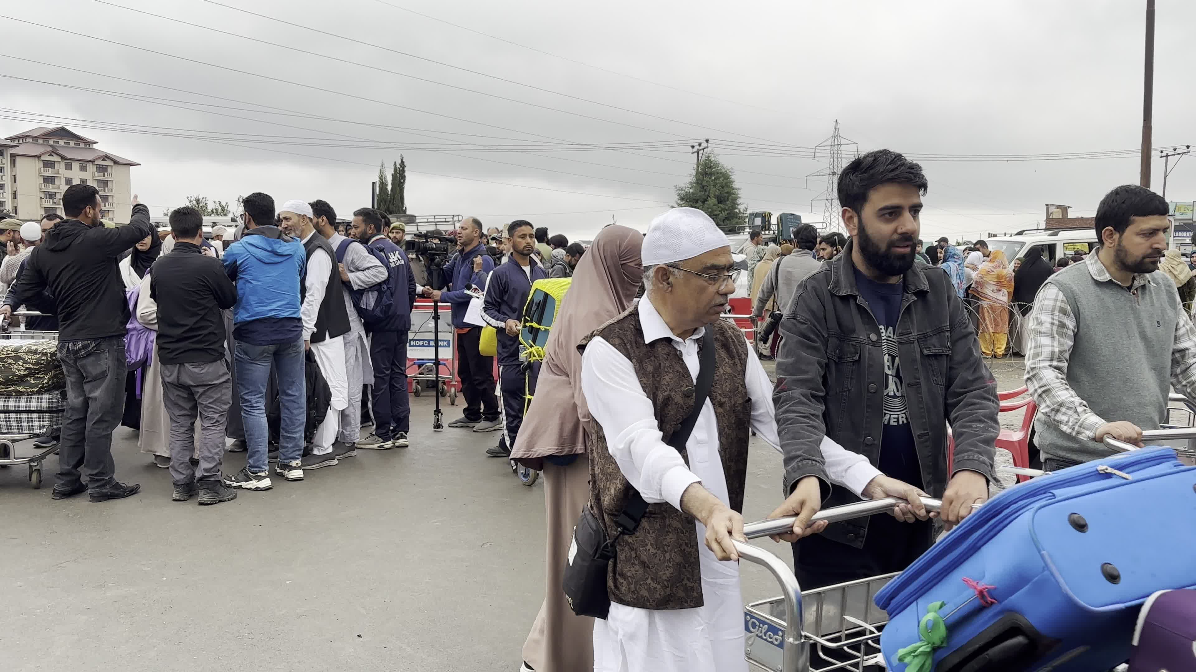 First Hajj 2026 Batch Departs Indian Kashmir