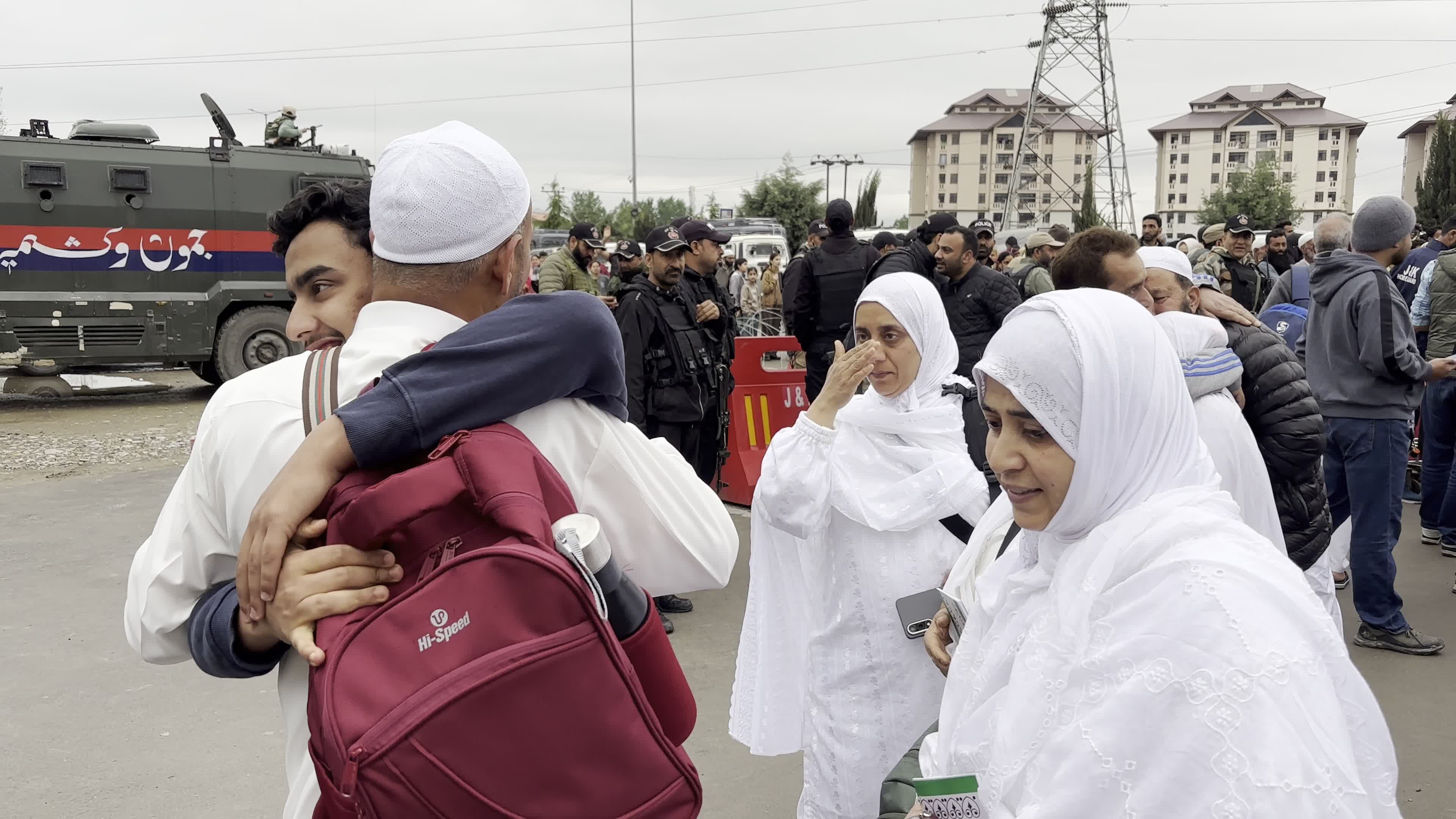 First Hajj 2026 Batch Departs Indian Kashmir