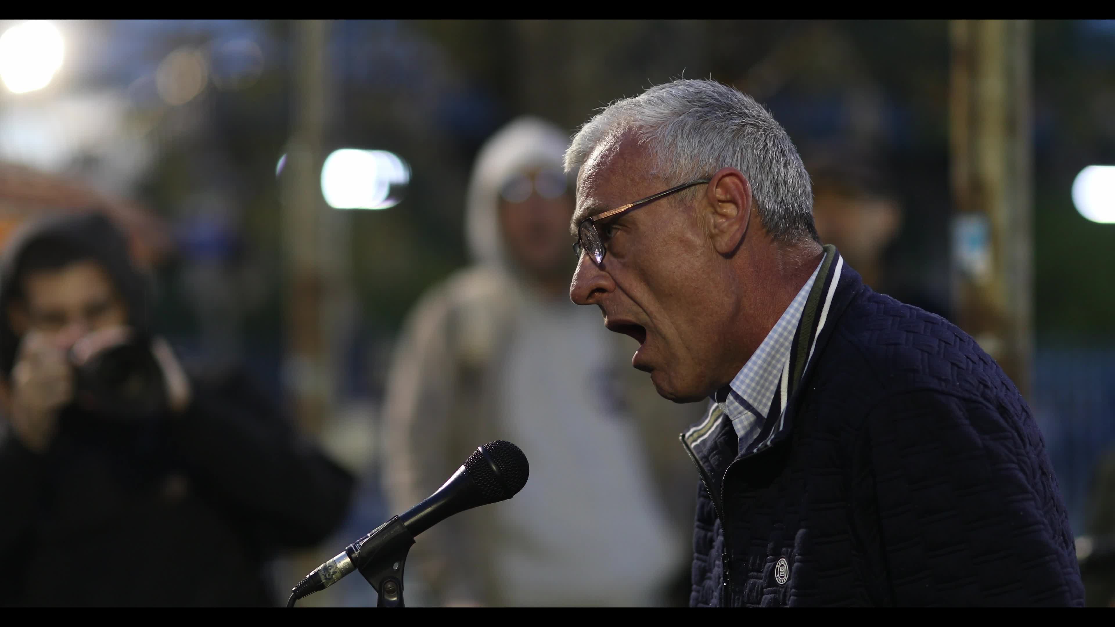 Protest in support of Milomir Jacimovic