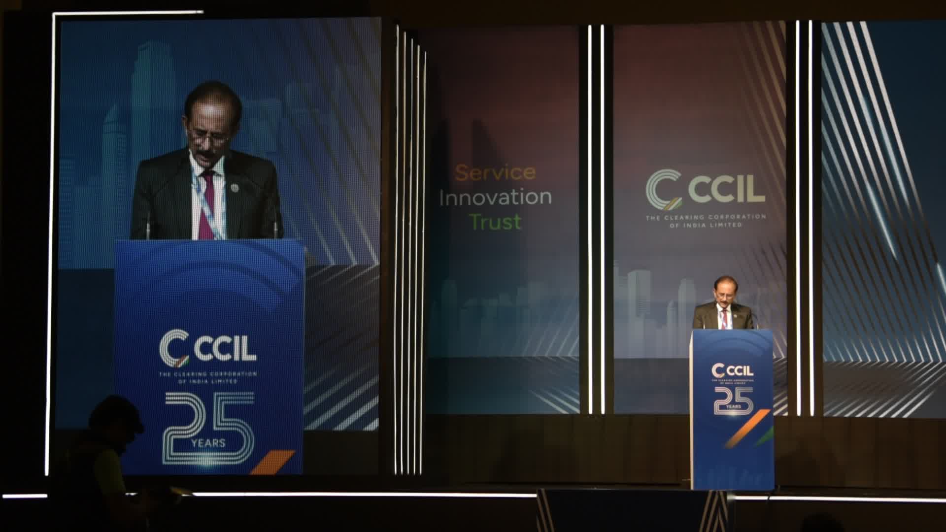 SBI Chairman C.S. Setty Speaks at CCIL 25th Anniversary in Mumbai